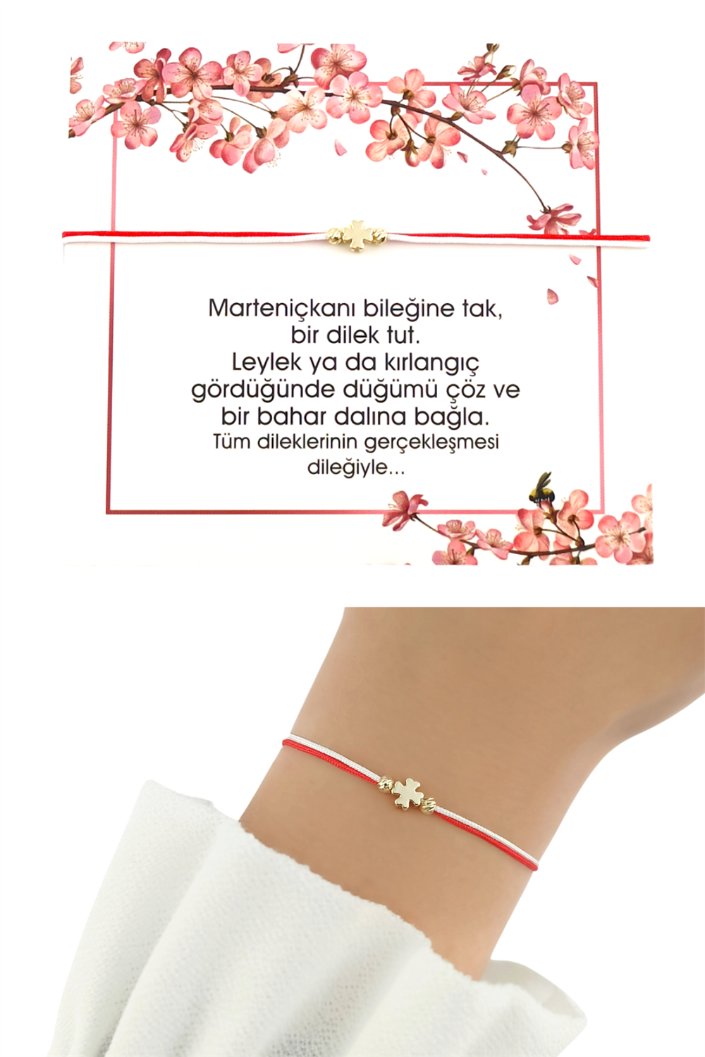 Marteniçka Bileklik Yonca Dorika Bileklik TRBİLEK7868