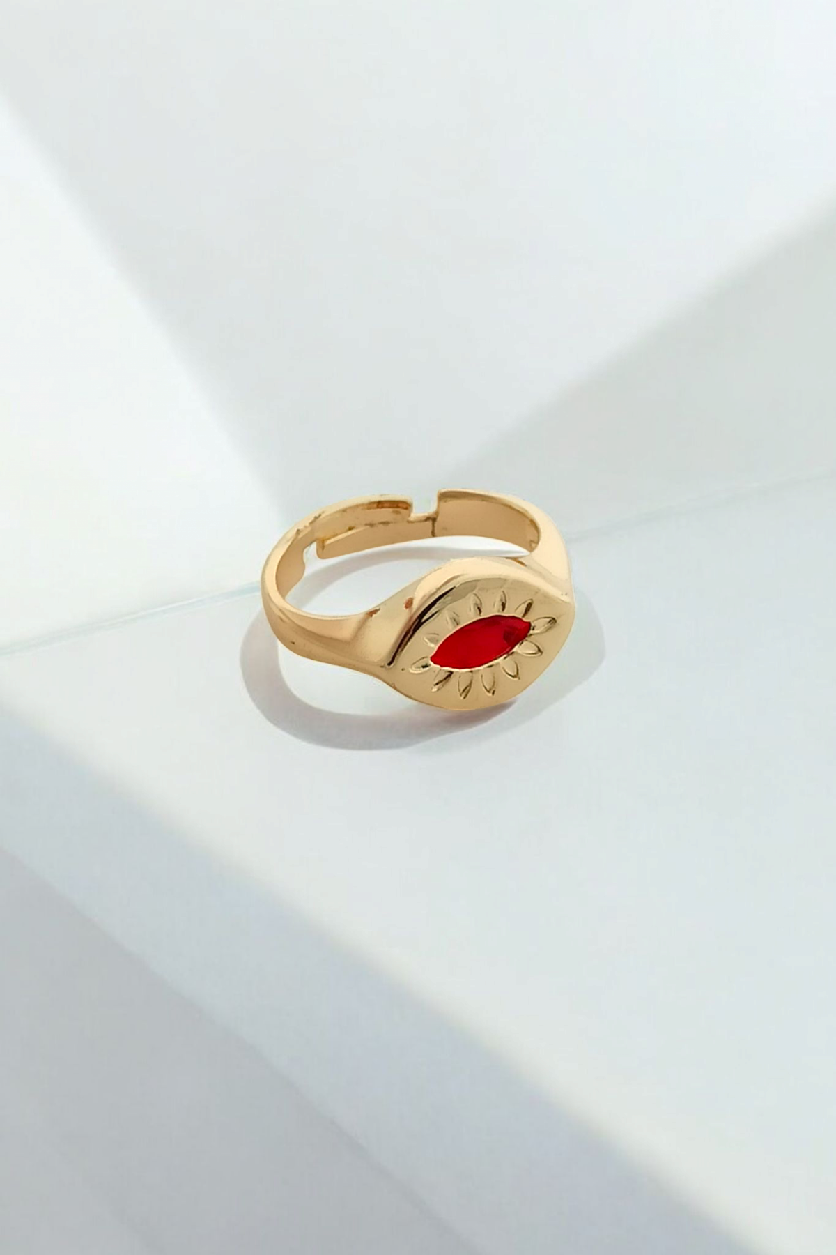 Premium Ayarlanabilir Plaka Göz Yüzük 1462