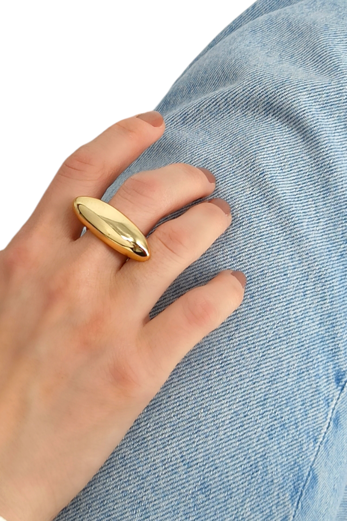 Premium Bombeli Plaka Yüzük