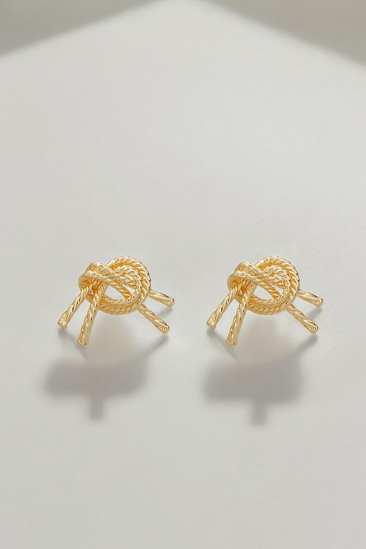 Premium Lazer Kesim Düğüm Küpe