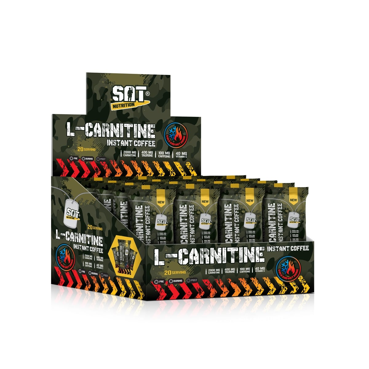 Sat Nutrıtıon L-Carnıtıne Instant Coffee Şase 7 Gr X 20 Adet