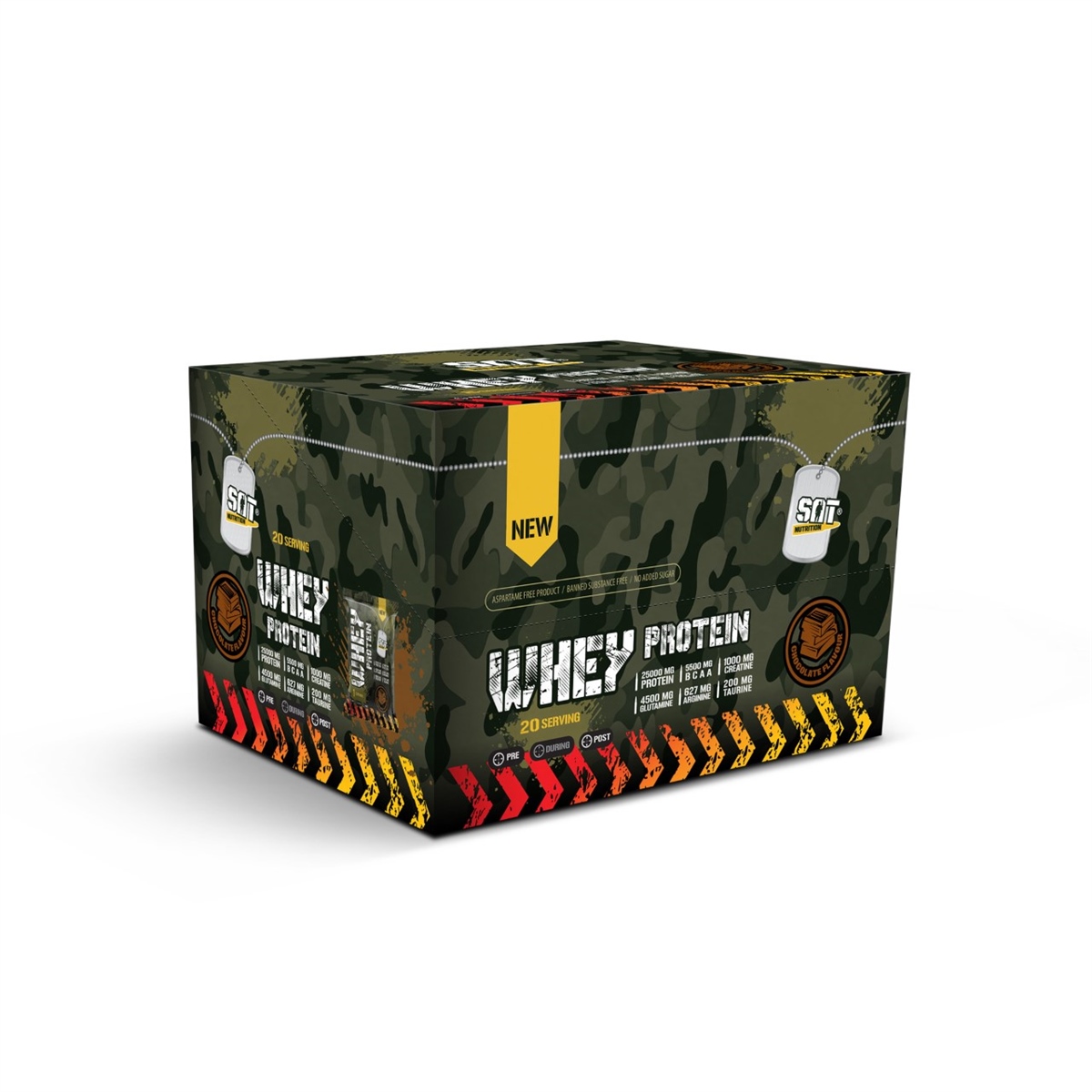 Sat Nutrıtıon Whey Protein Şase Çikolata 20 Adet X 35 Gr