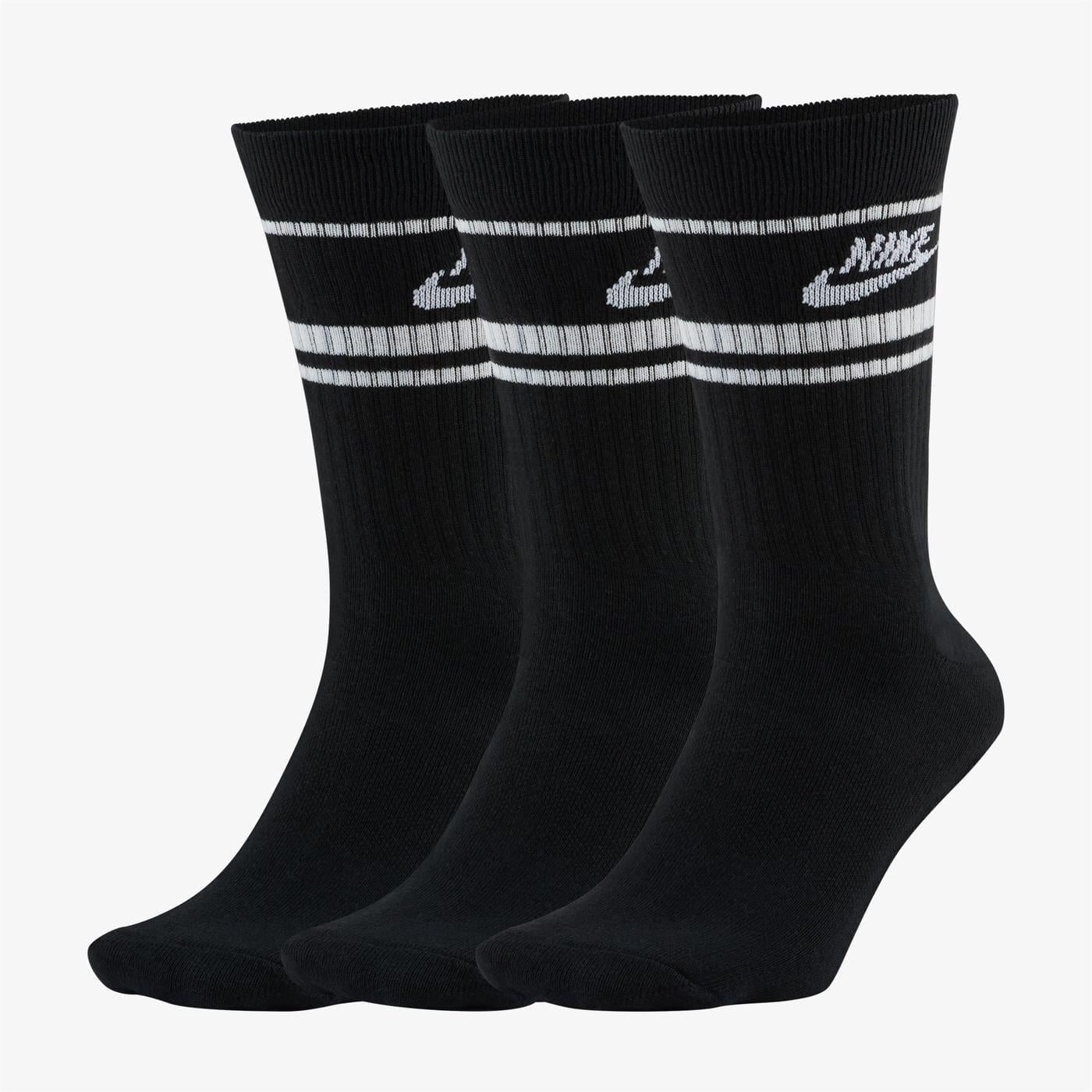 NIKE U NK Crew Sportwear Essential Stripe Çorap