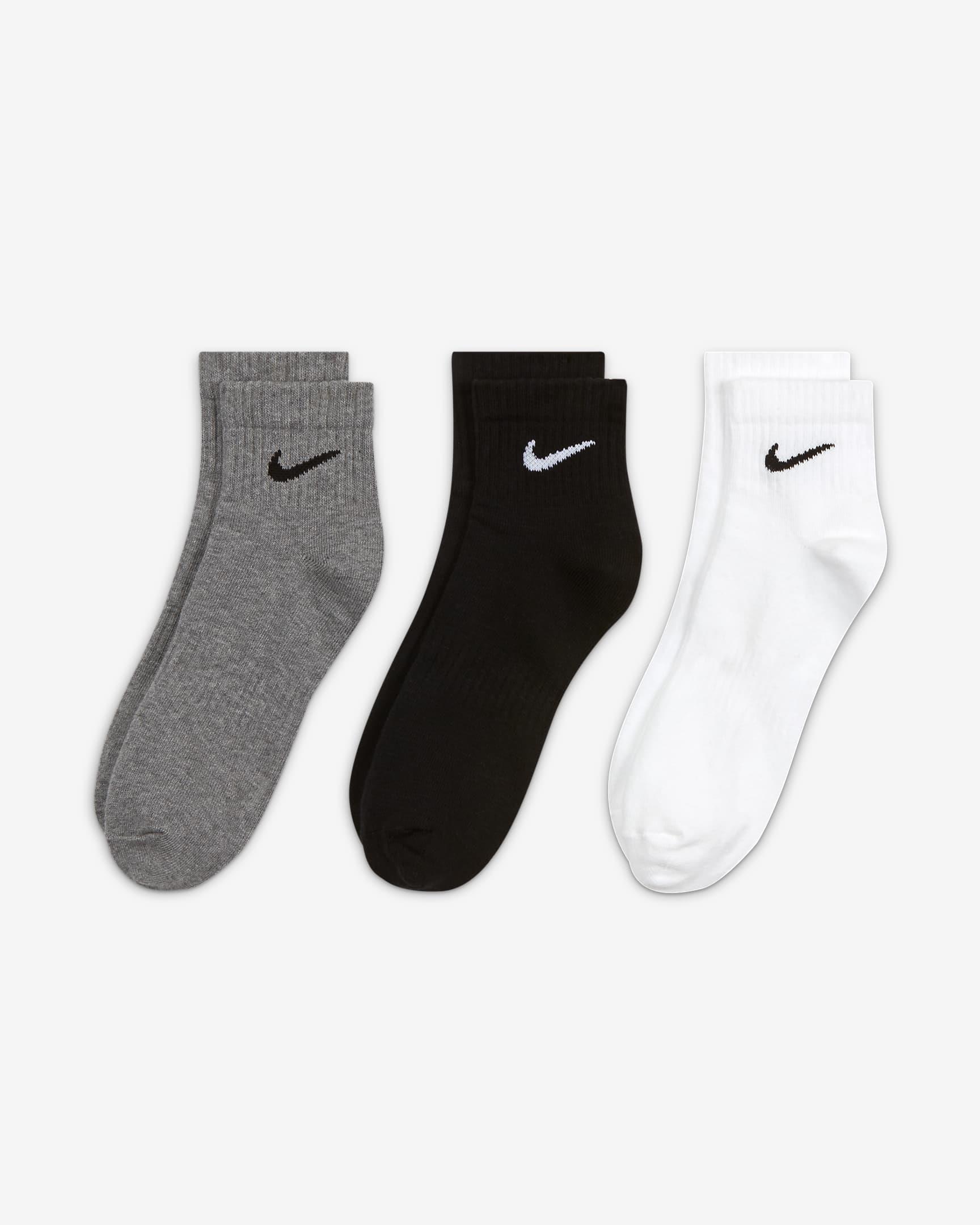 NIKE Everyday Lightweight Training Ankle 3lü Çorap