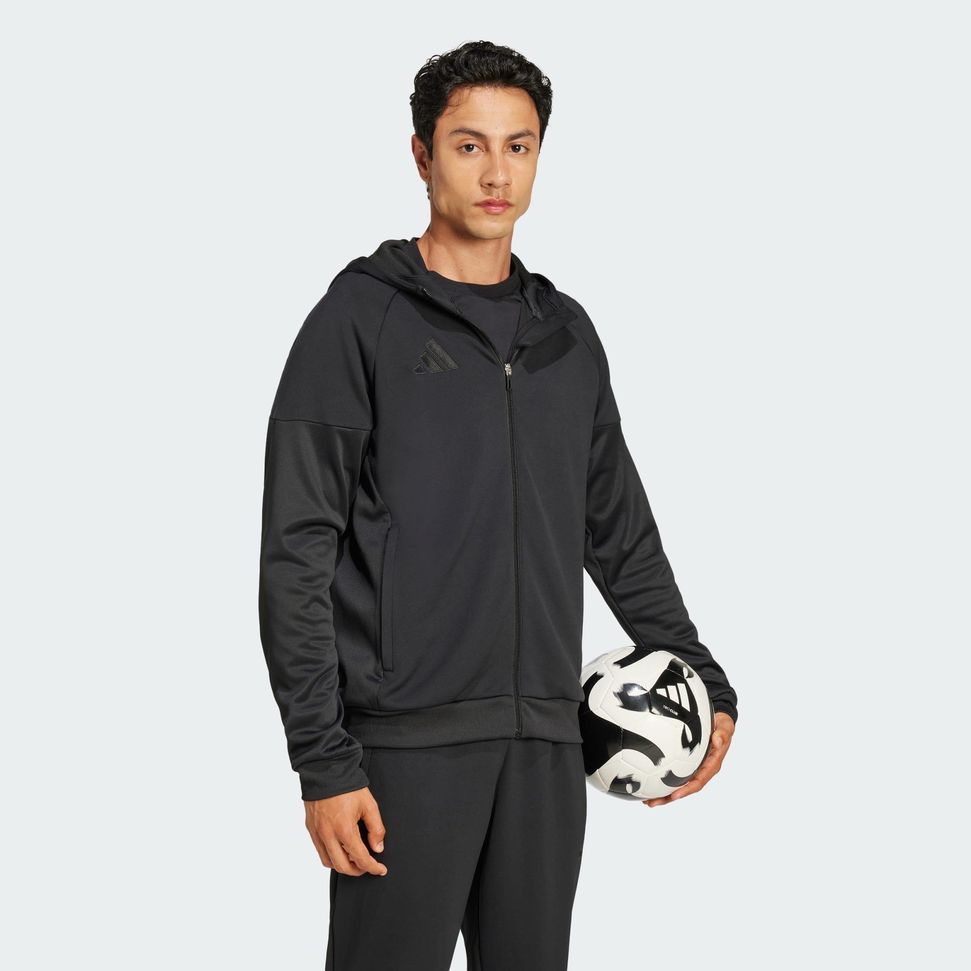 adidas Tiro 25 Tam Fermuarlı Kapüşonlu Sweatshirt