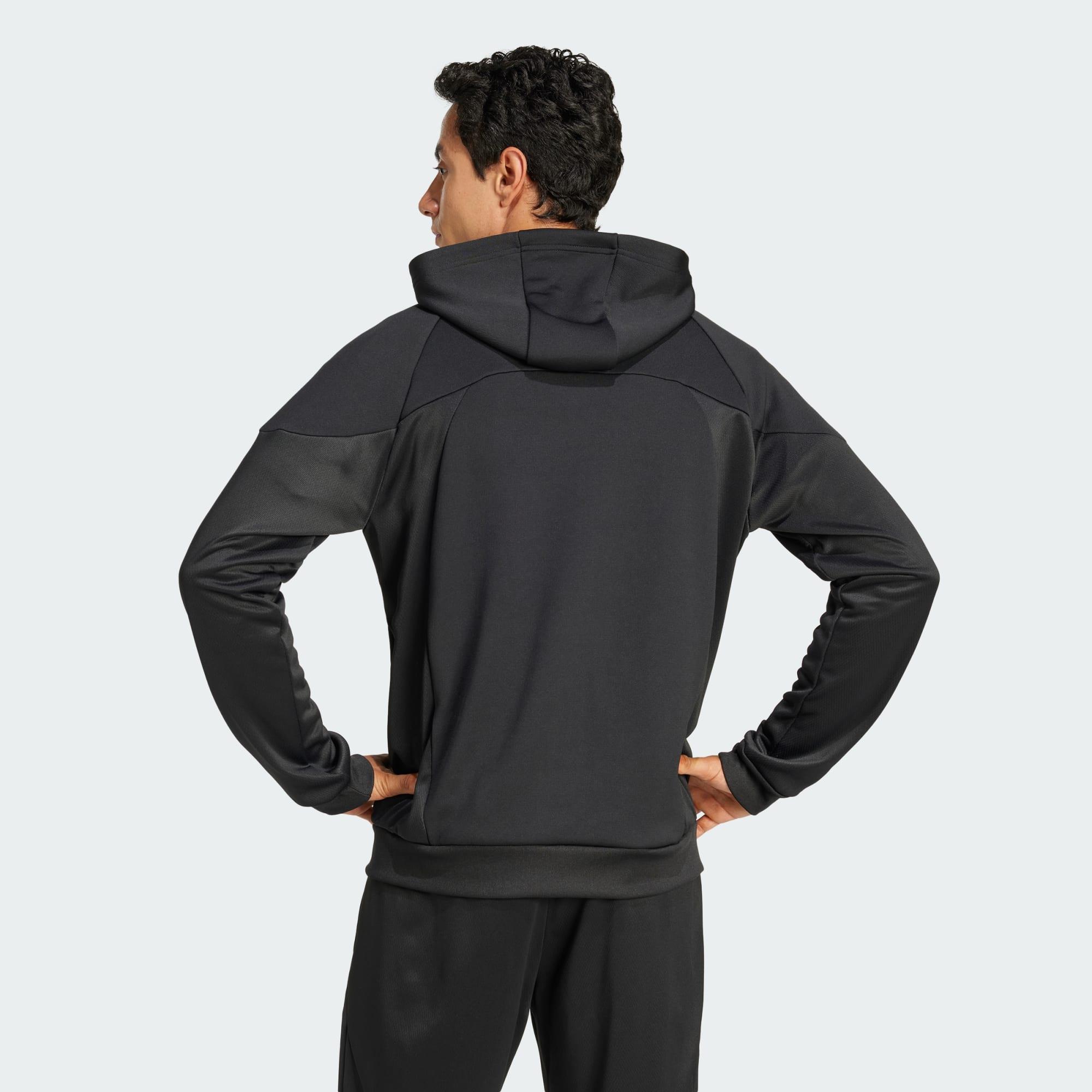 adidas Tiro 25 Tam Fermuarlı Kapüşonlu Sweatshirt