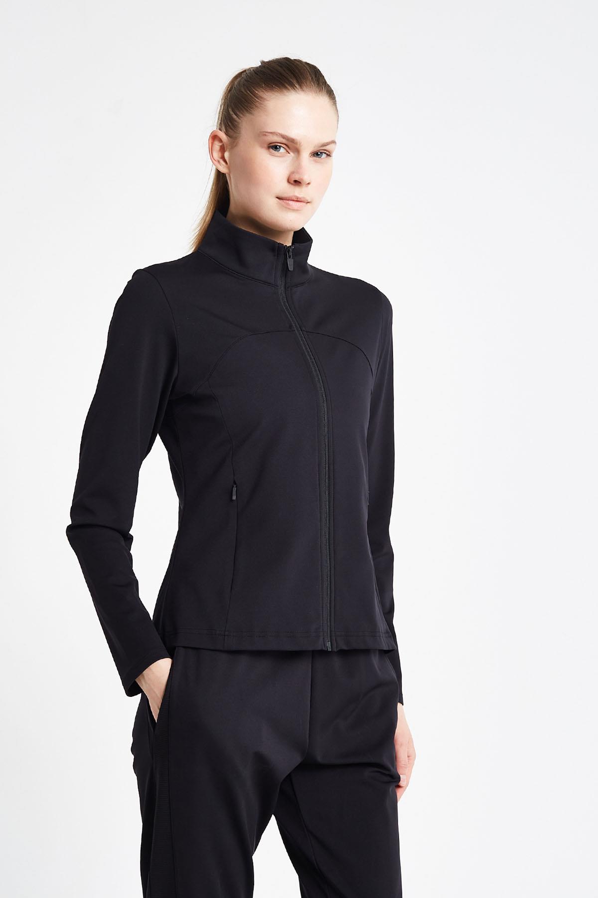 LESCON 24N-2141 Kadın Fermuarlı Üst