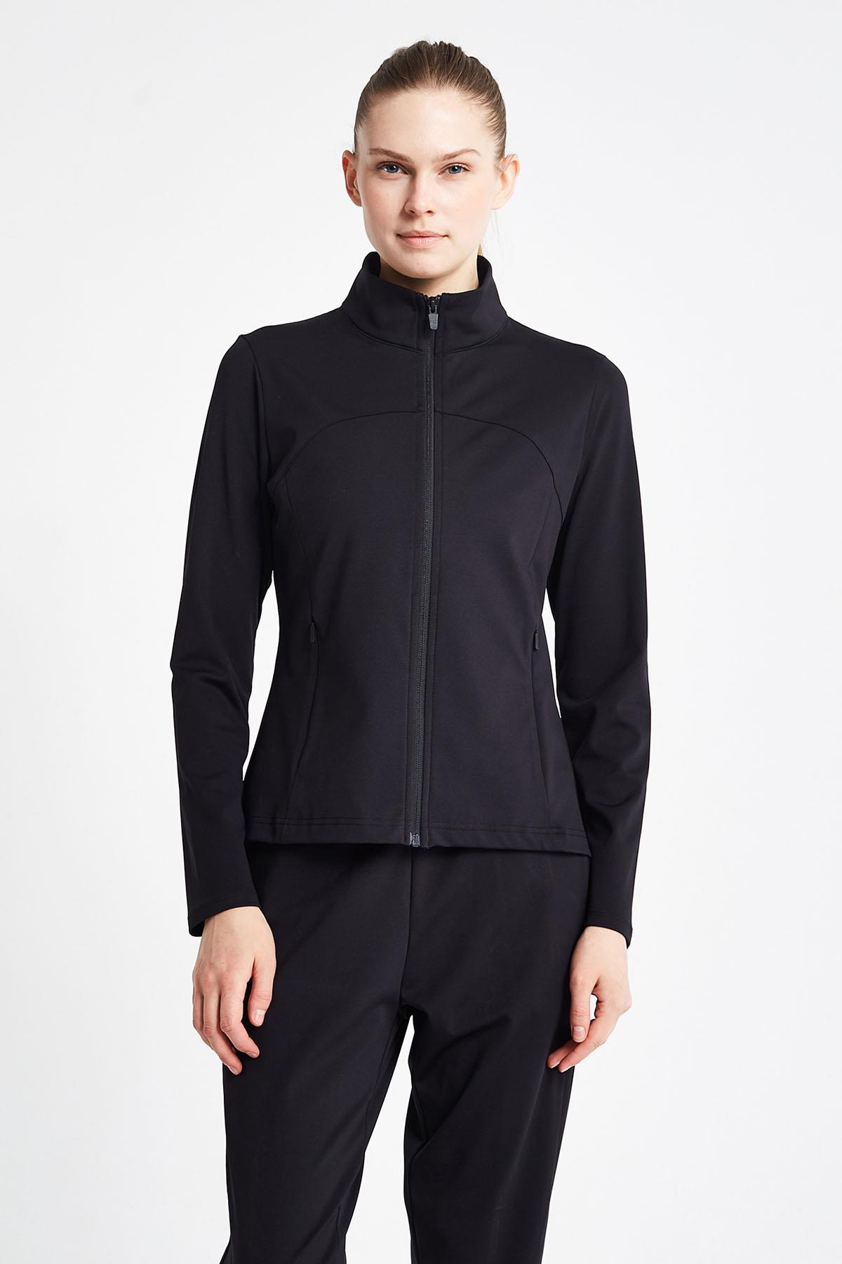 LESCON 24N-2141 Kadın Fermuarlı Üst