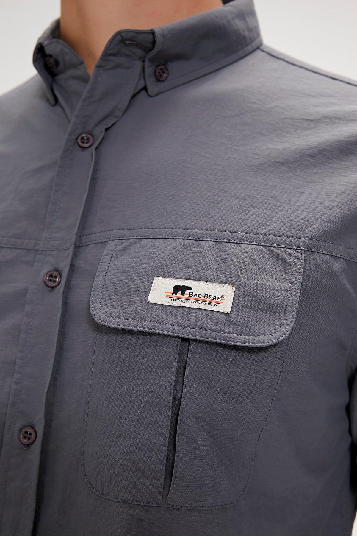 BAD BEAR Fernardo Kısa Kollu Erkek Gömlek