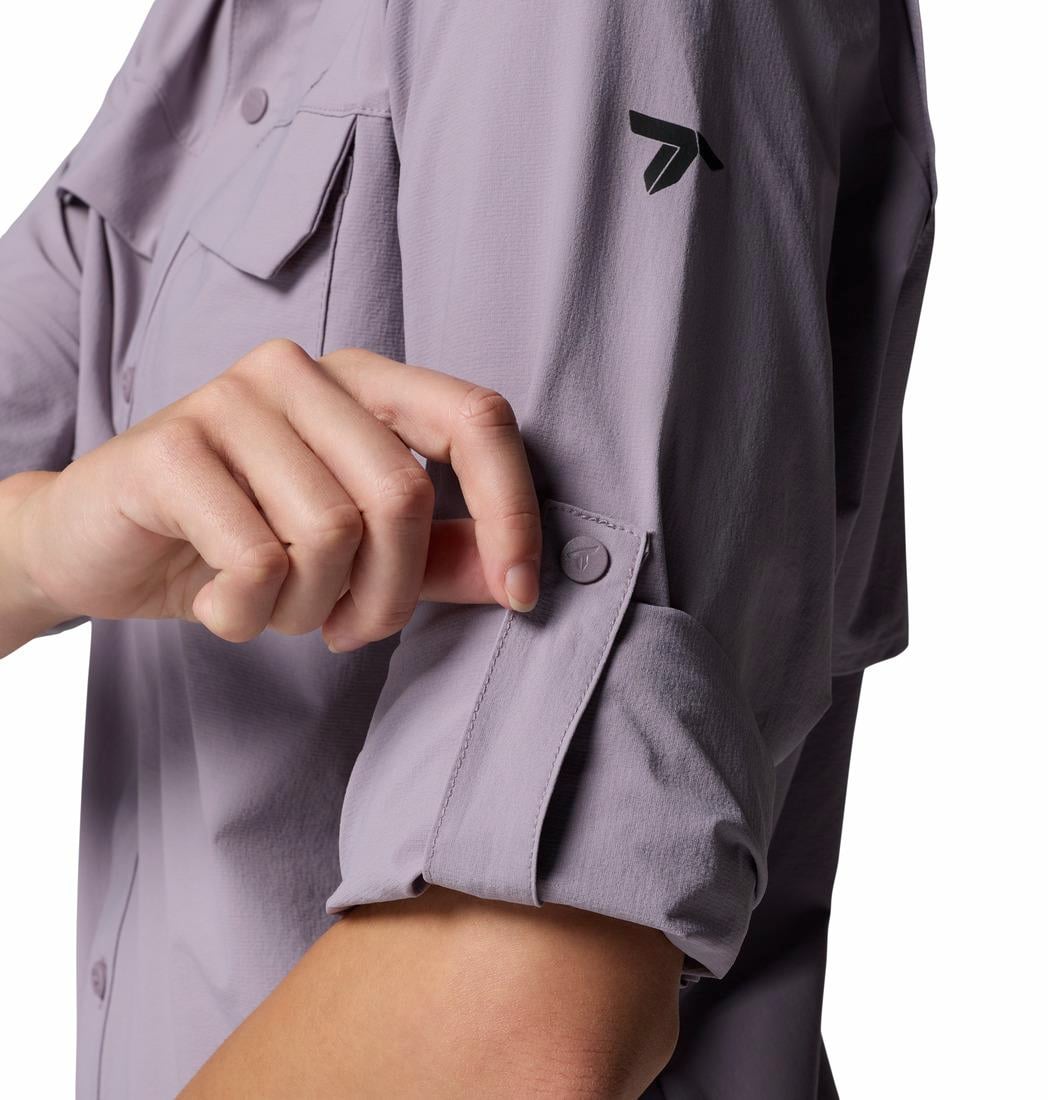 Silver Ridge Elite Woven Kadın Uzun Kollu Gömlek