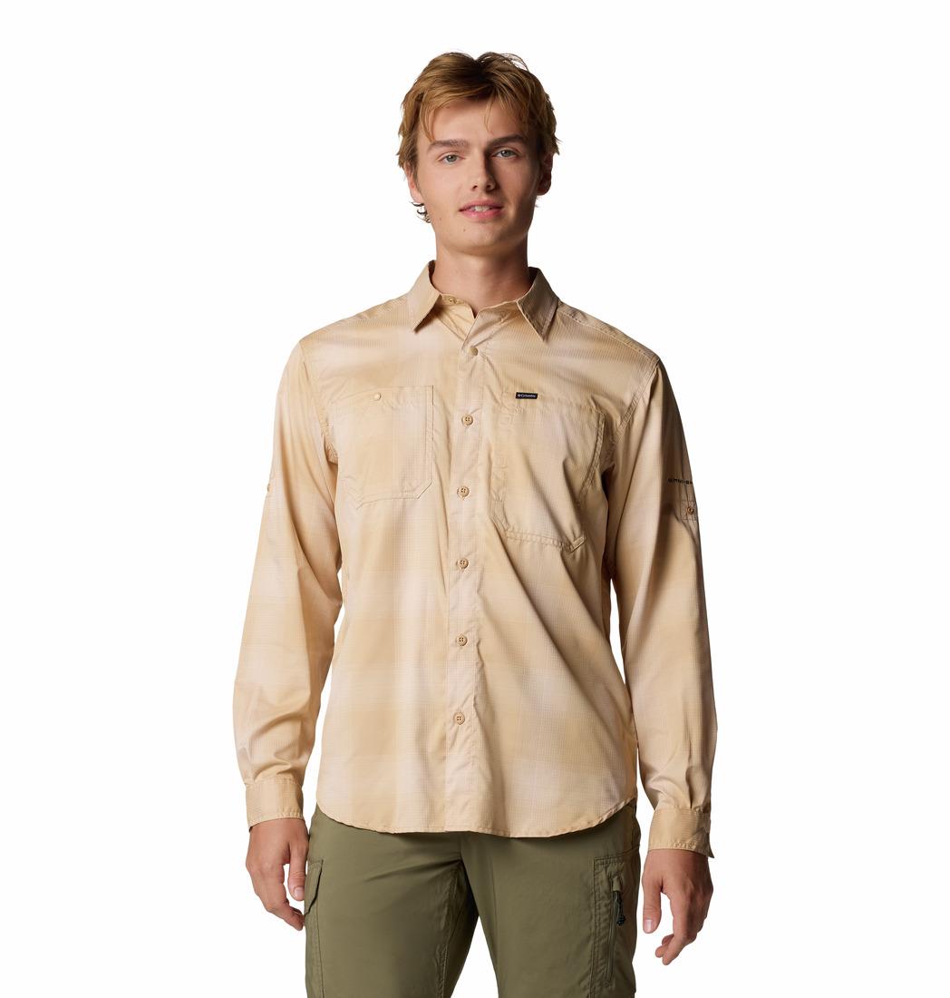 Silver Ridge Utility Lite Plaid Erkek Uzun Kollu Gömlek