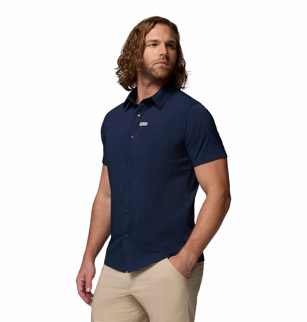 Sage Peak Woven Erkek Kısa Kollu Gömlek