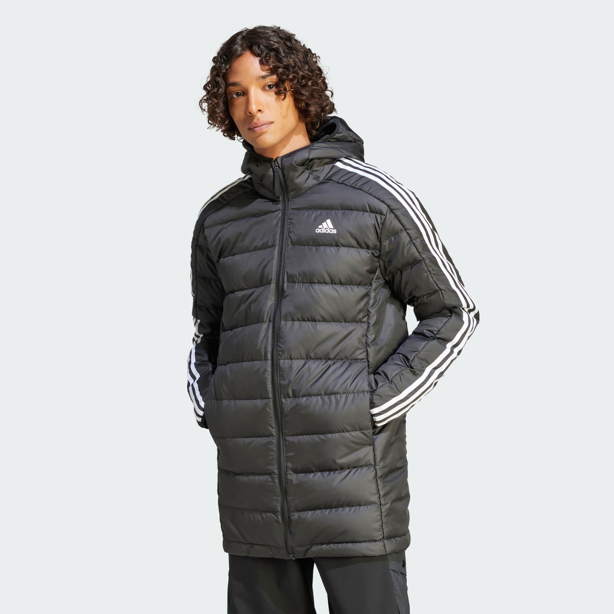 adidas Essentials Light Down Erkek Siyah Mont