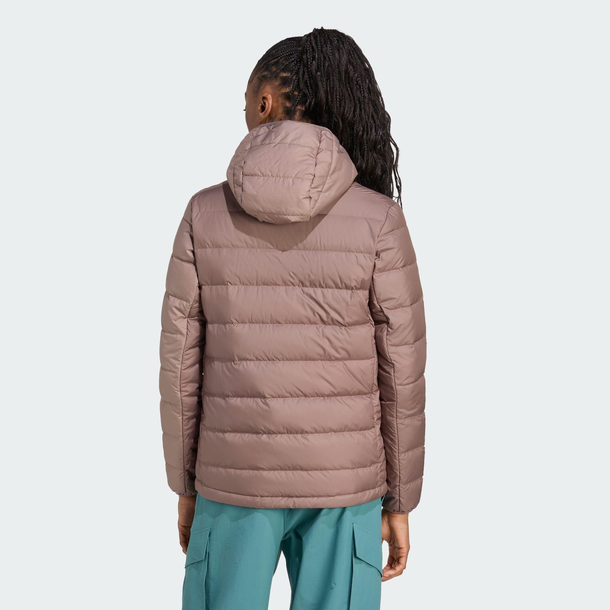 adidas Terrex Multi Hafif Kuş Tüyü Dolgulu CLIMAWARM Kadın Kapüşonlu Mont