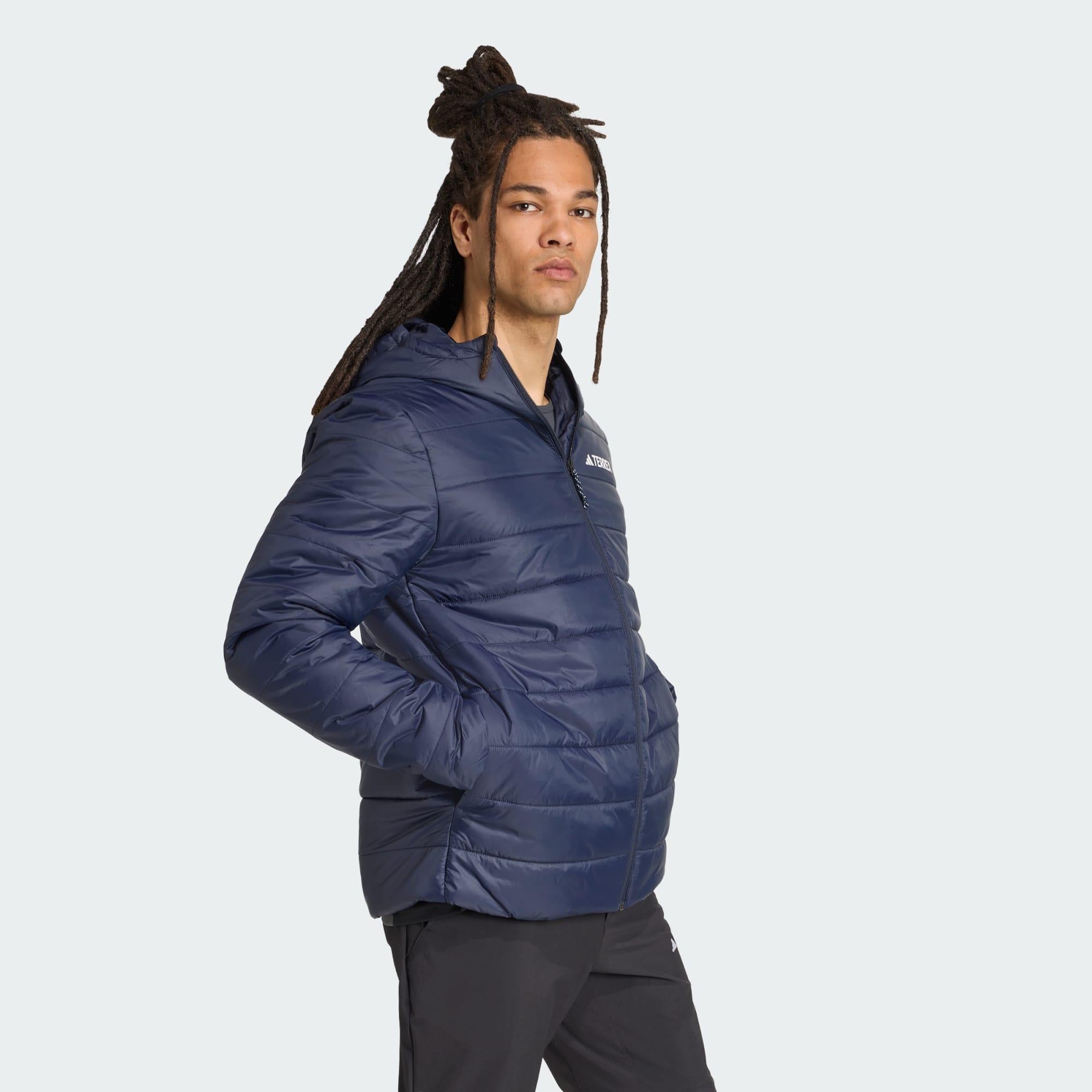 adidas Terrex Multi Essentials CLIMAWARM Yalıtımlı Kapüşonlu Erkek Mont