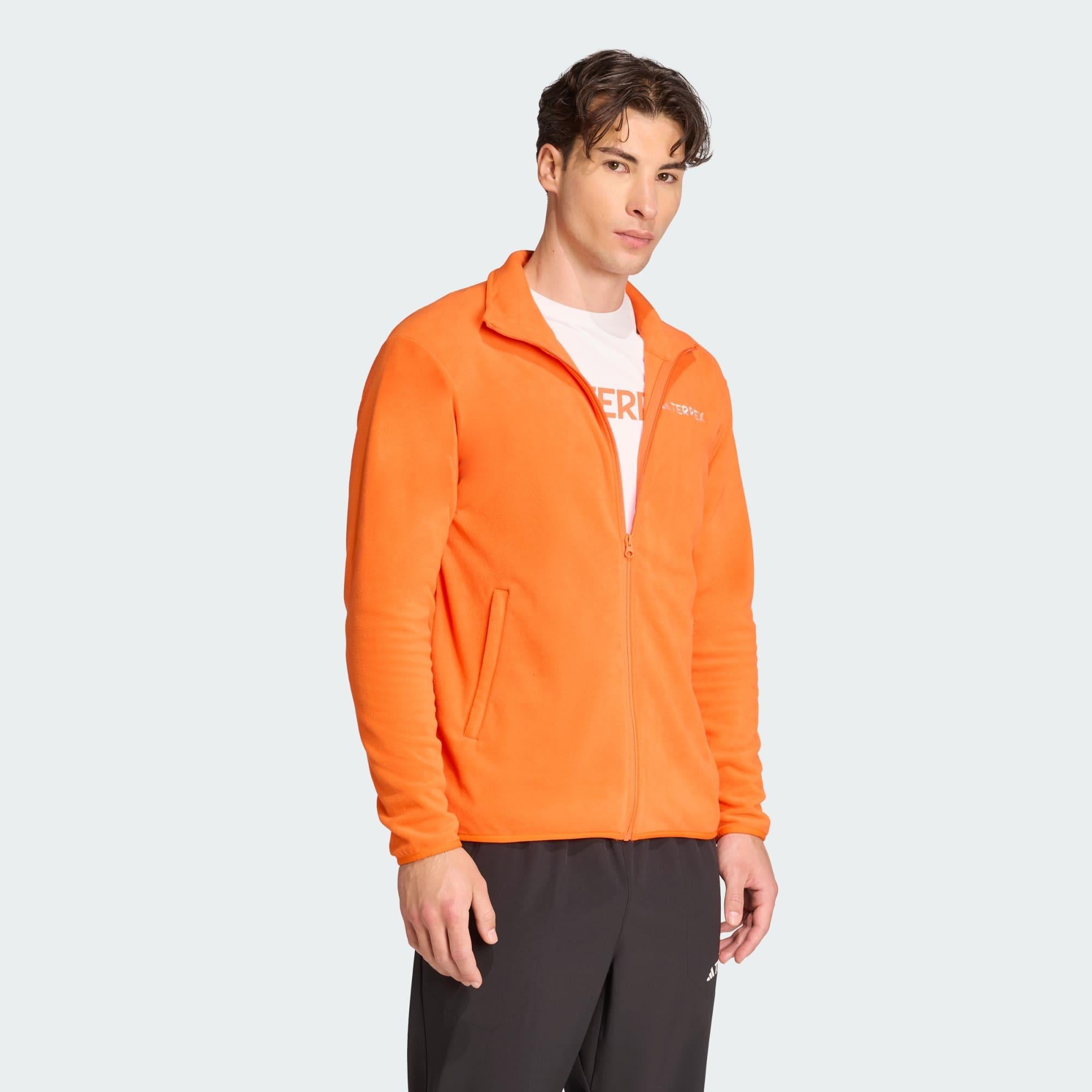 adidas Multi Essentials Fleece Erkek Tam Fermuarlı Üst