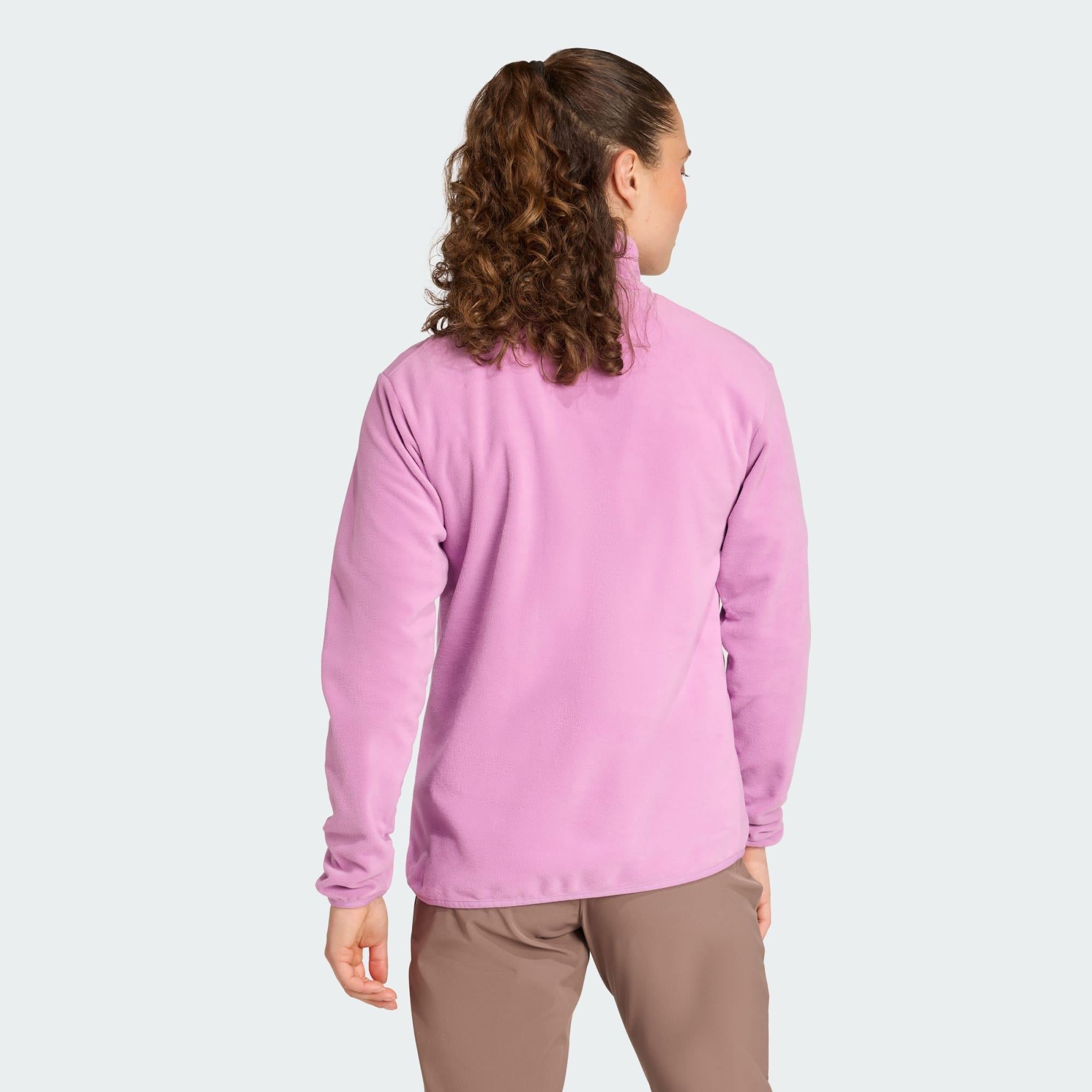 adidas Multi Essentials Fleece Kadın Yarım Fermuarlı Üst