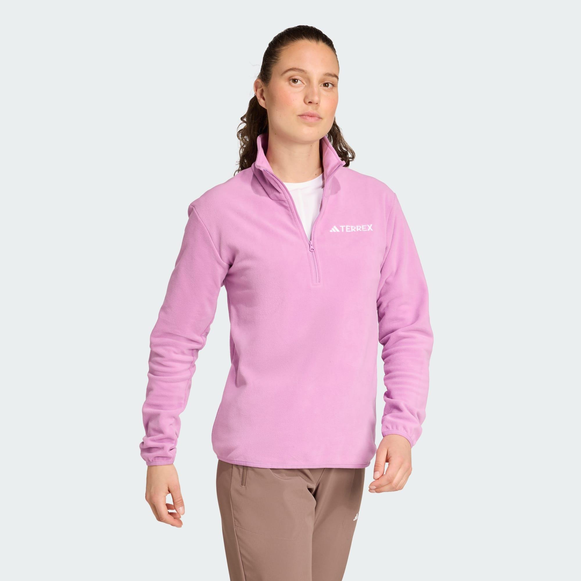 adidas Multi Essentials Fleece Kadın Yarım Fermuarlı Üst