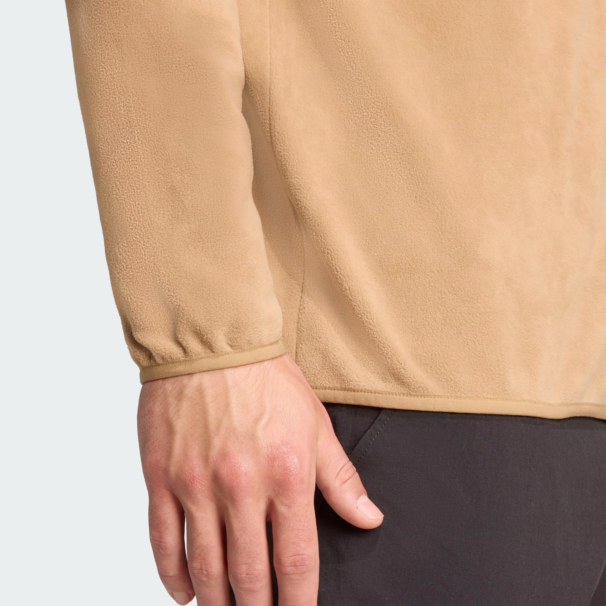 adidas Multi Essentials Fleece Erkek Yarım Fermuarlı Üst