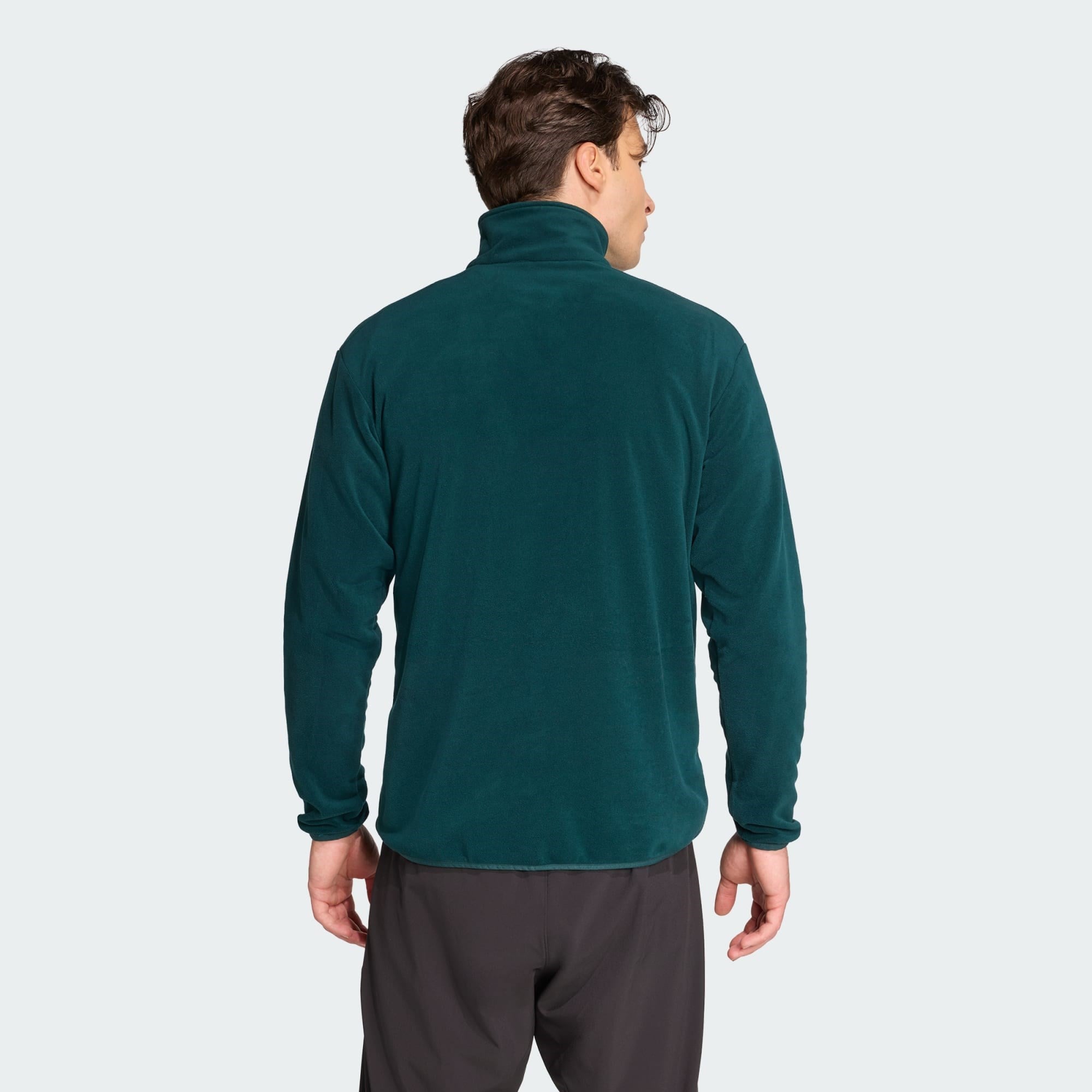 adidas Multi Essentials Fleece Erkek Yarım Fermuarlı Üst