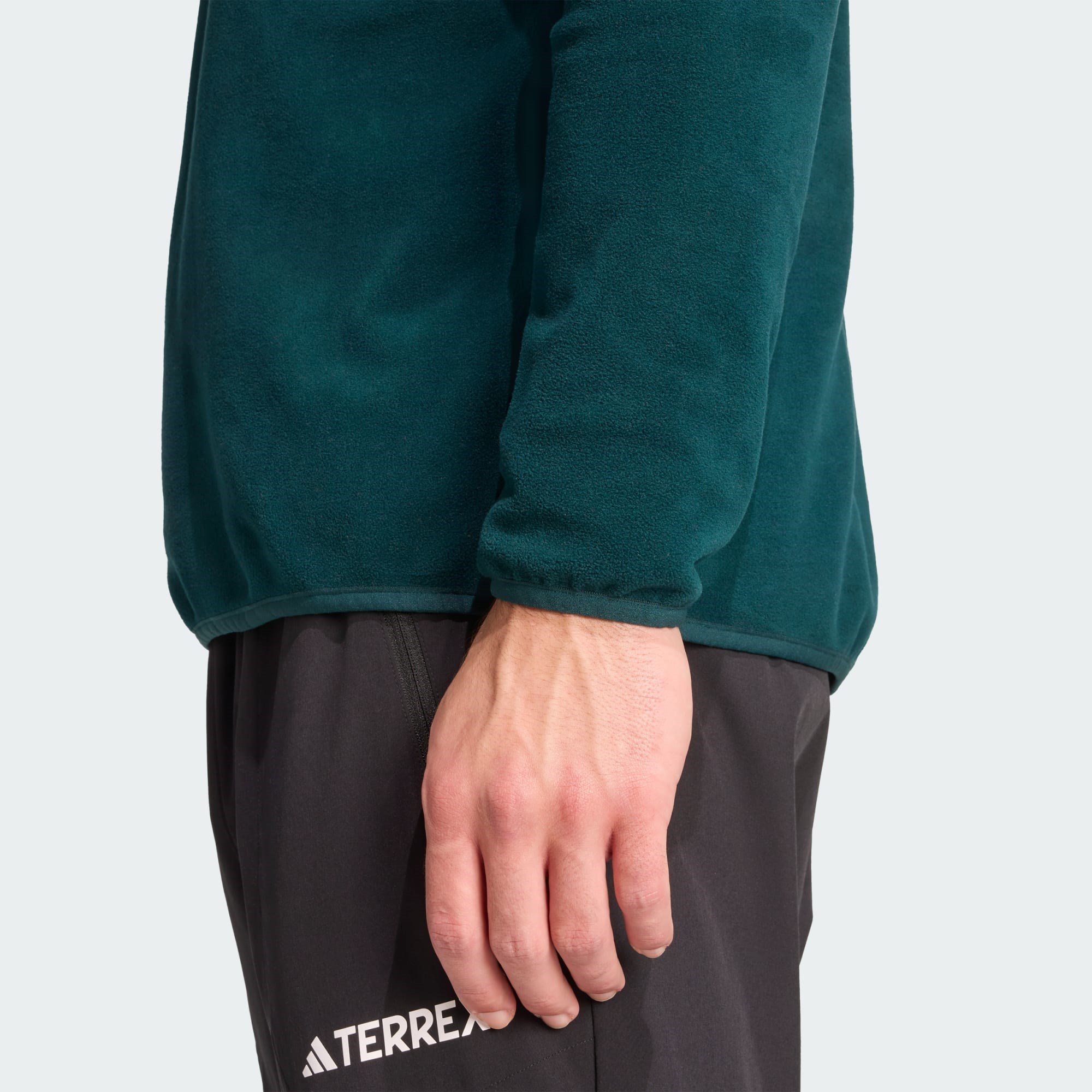 adidas Multi Essentials Fleece Erkek Yarım Fermuarlı Üst
