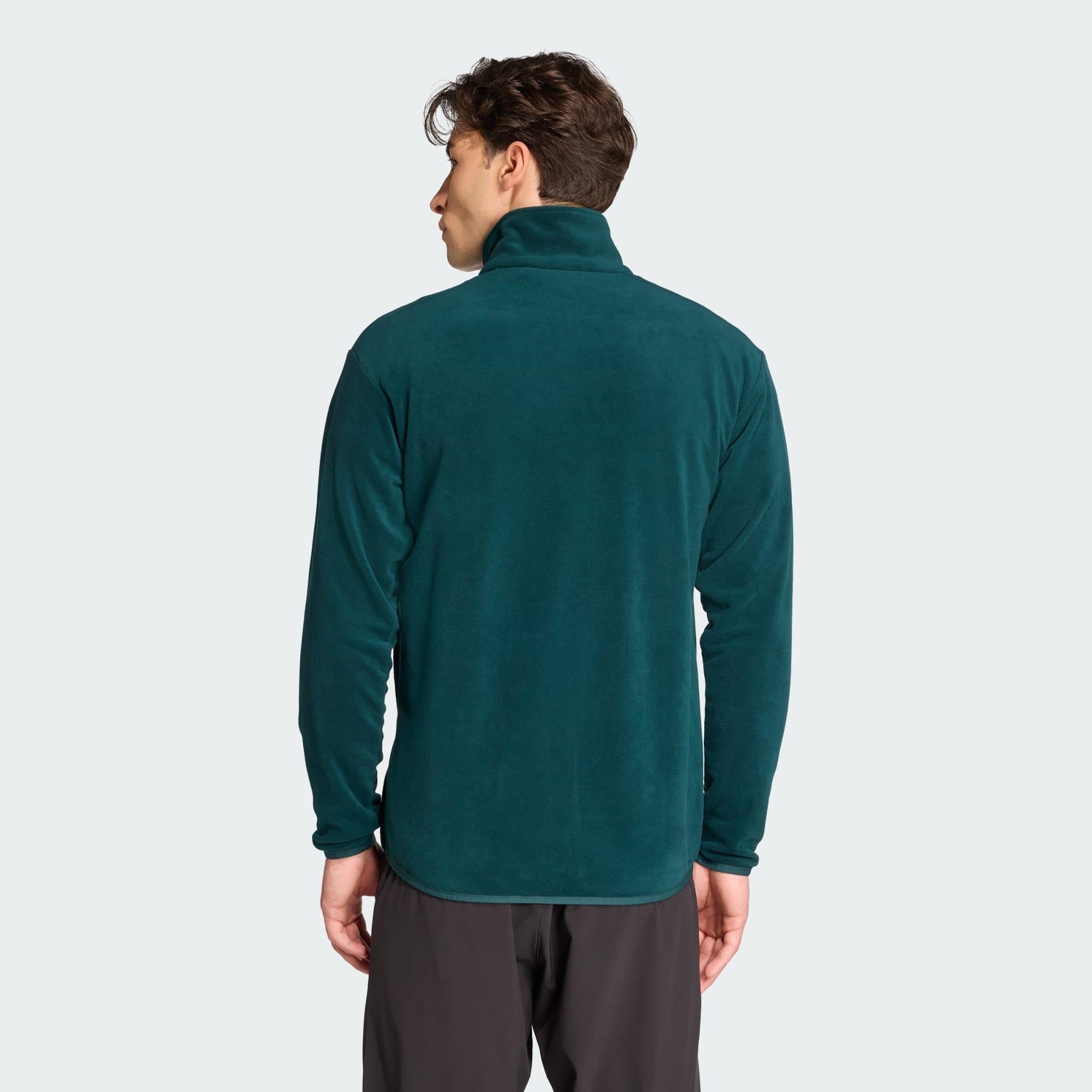 adidas Multi Essentials Fleece Erkek Tam Fermuarlı Üst
