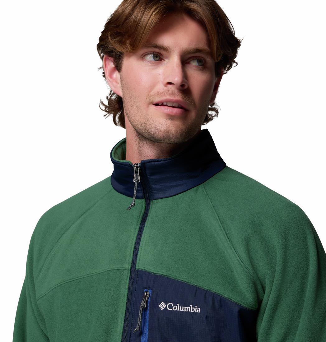 Fast Trek Overlay Tam Fermuarlı Erkek Polar Üst