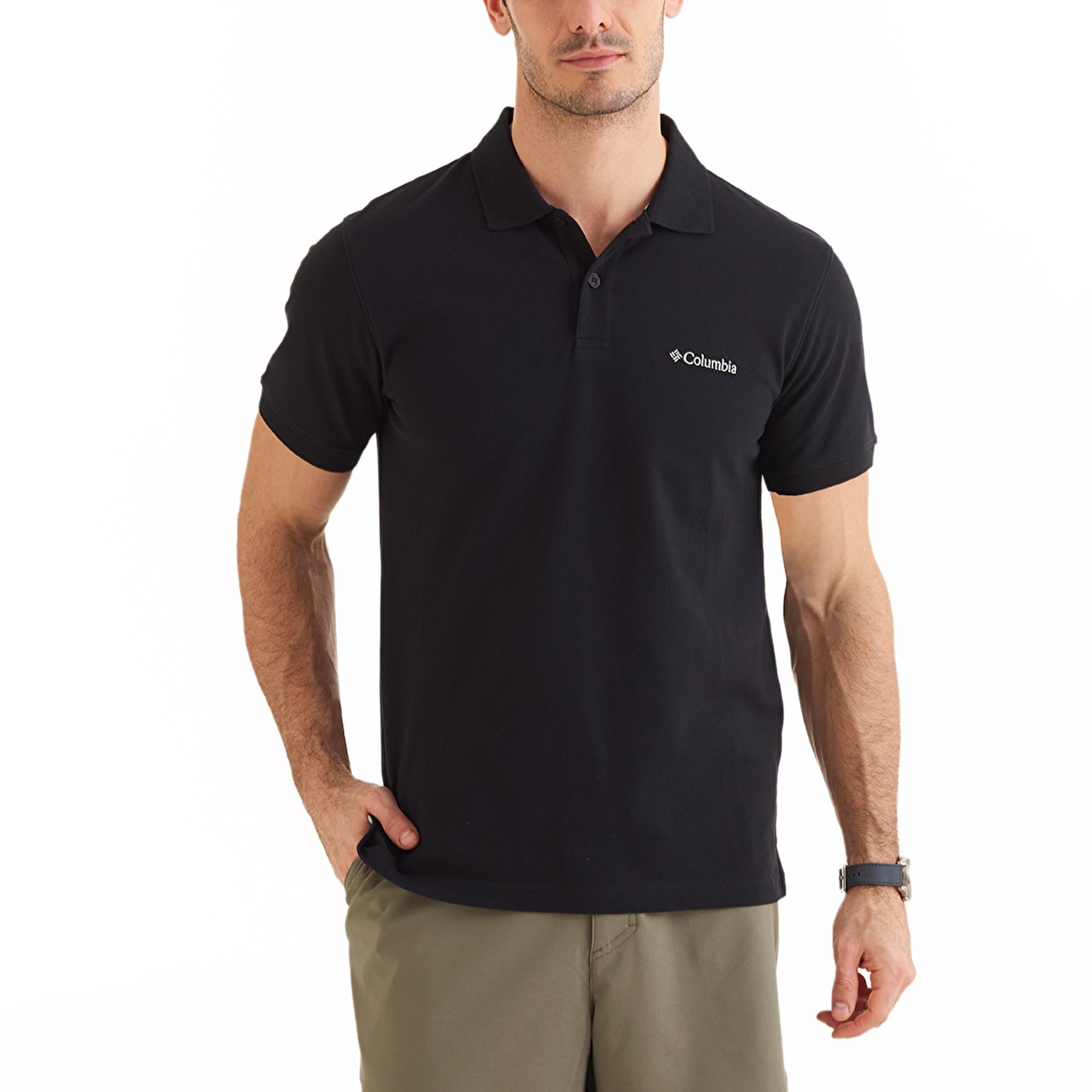 CSC Cascade Range Solid Polo II Erkek Kısa Kollu Polo Tişört