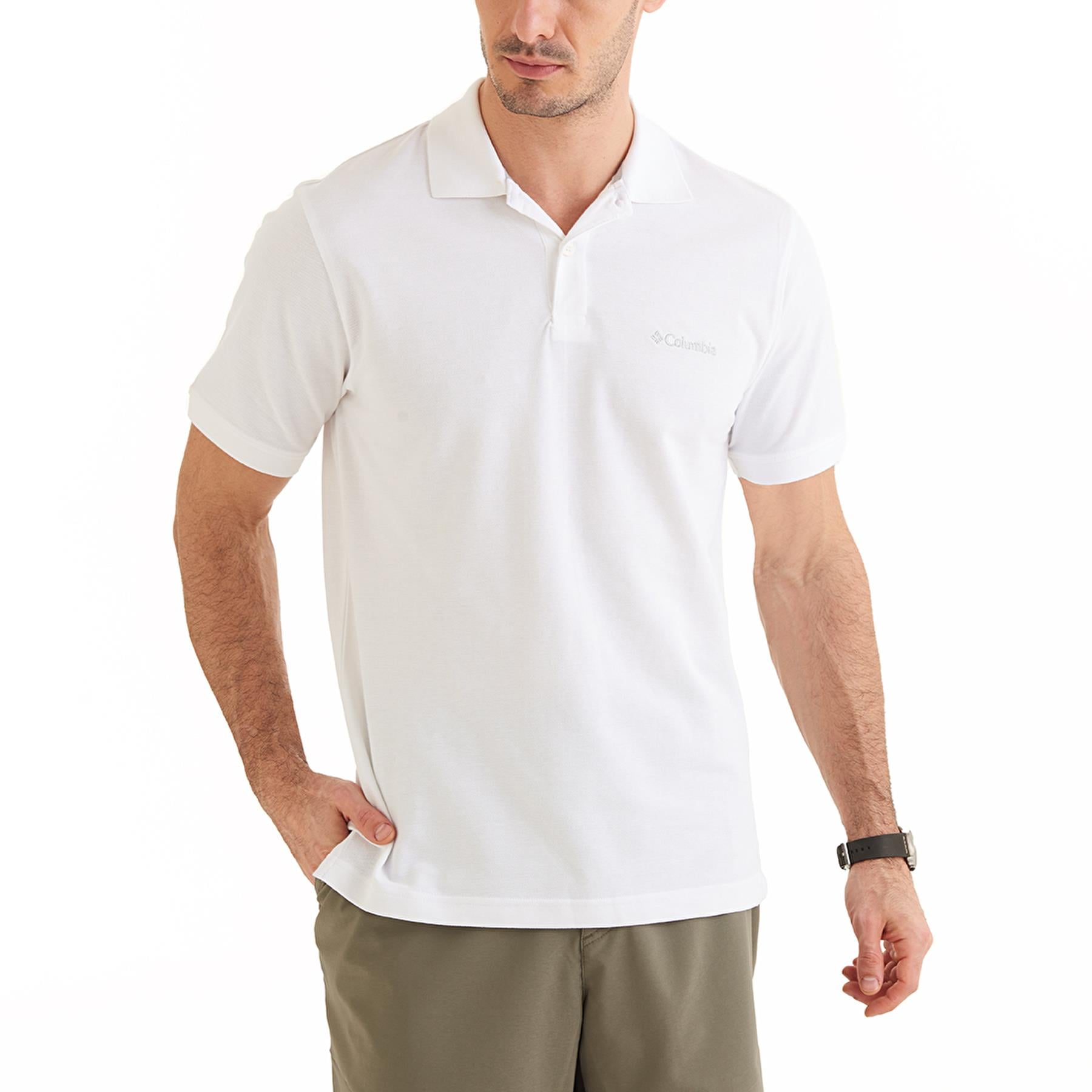 CSC Cascade Range Solid Polo II Erkek Kısa Kollu Polo Tişört