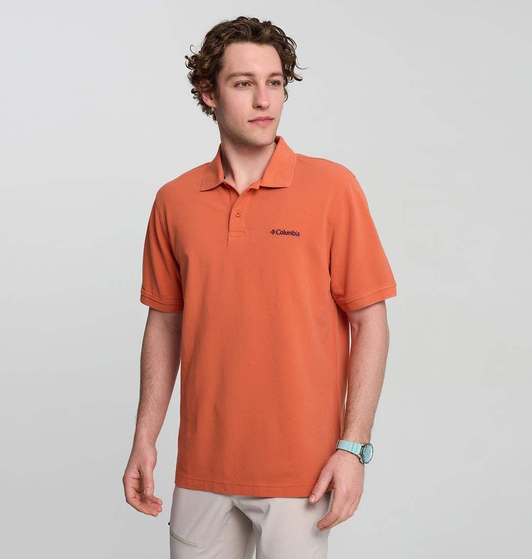 CSC Cascade Range Solid Polo II Erkek Kısa Kollu Polo Tişört