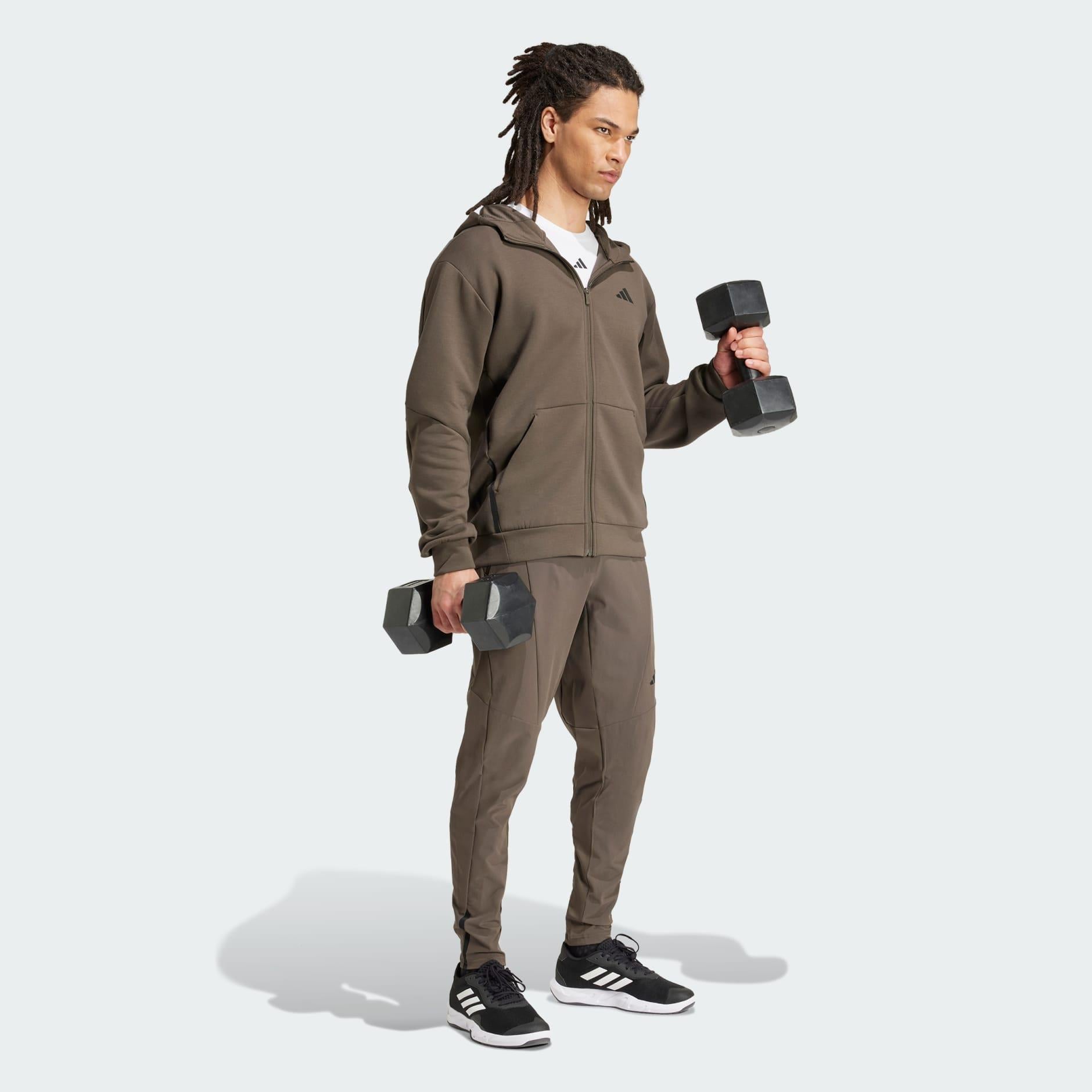 adidas Clothing - Designed for Training Track Jacket Erkek Sweatshirt