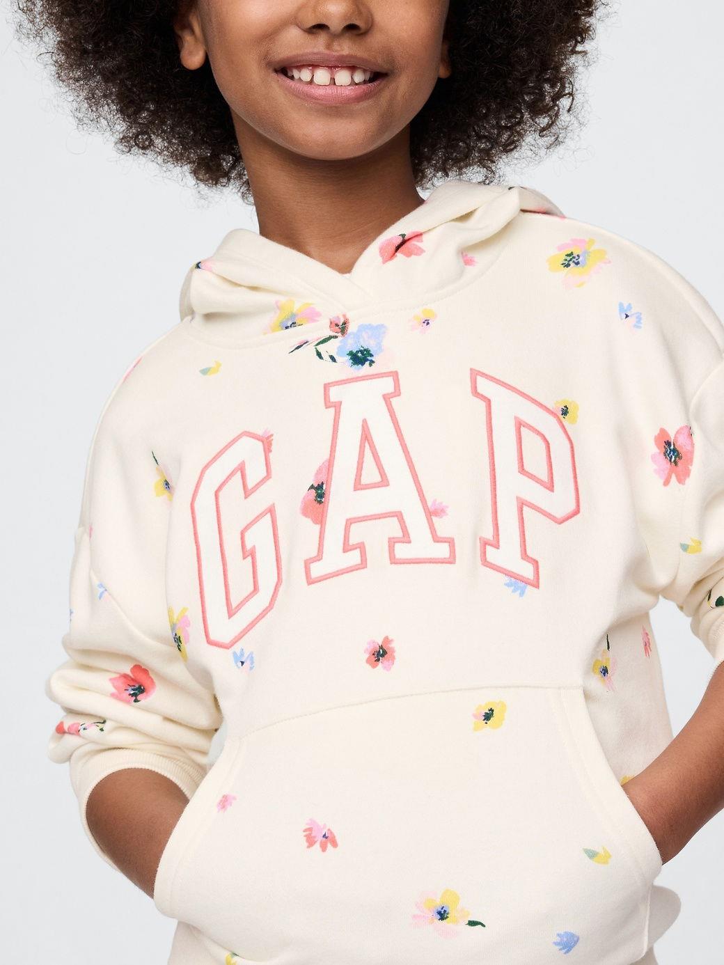 GAP V-FRCH SP Logo PO Çocuk Sweatshirt