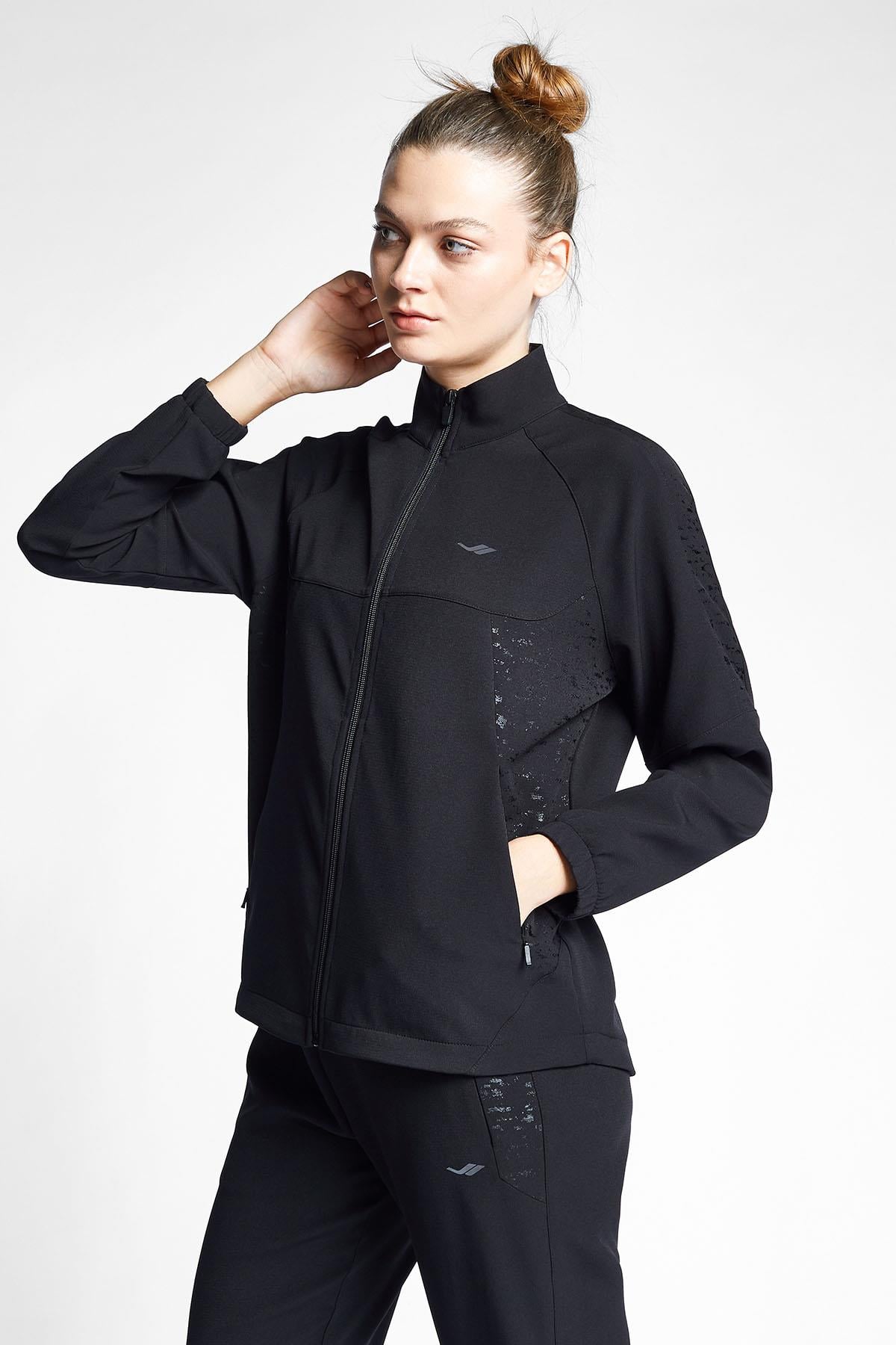 LESCON 24B-2019 Kadın Antrenman Fermuarlı Üst