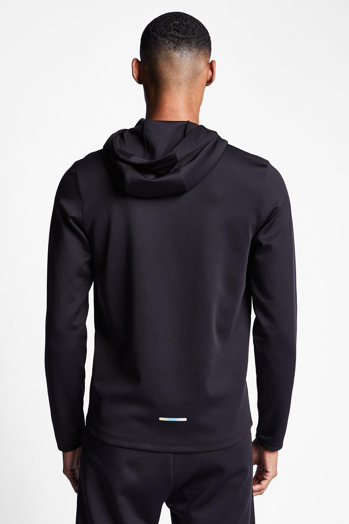 LESCON 24B-1002 Erkek Koşu Fermuarlı Kapşonlu Üst