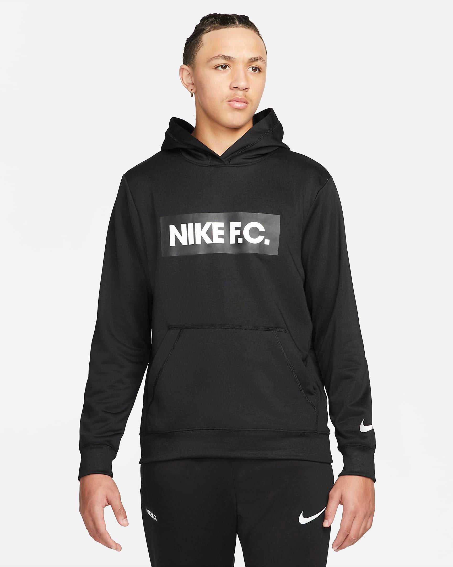 NIKE F.C. Erkek Kapüşonlu Sweatshirt
