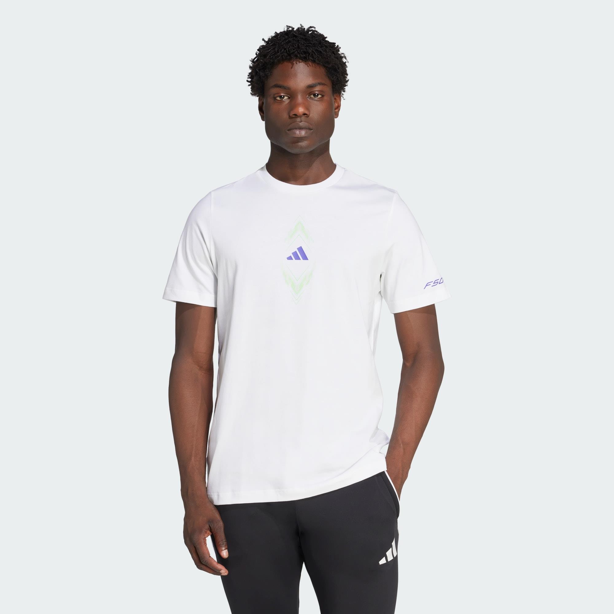 adidas F50 Grafik Baskılı Erkek Tişört