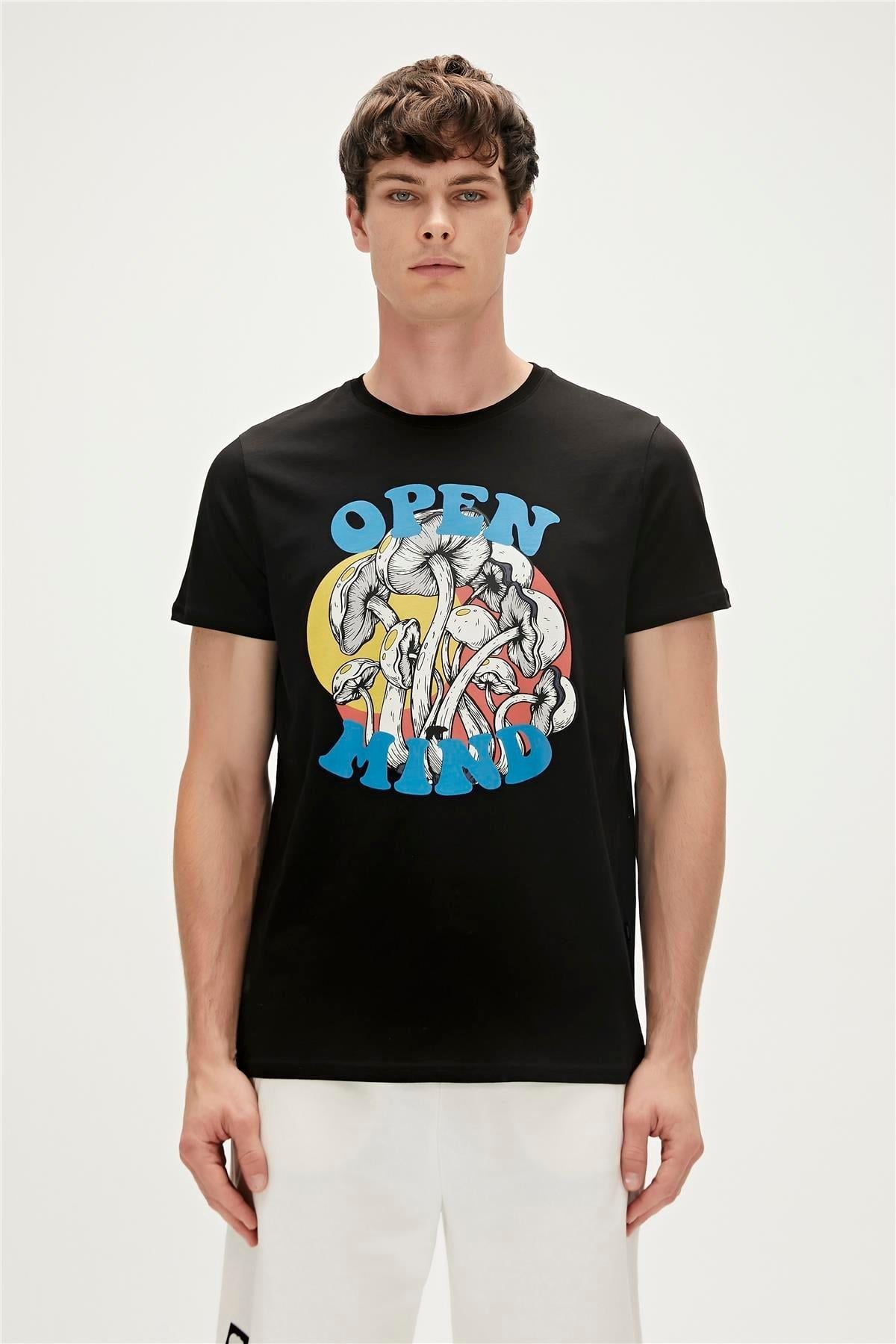 BAD BEAR Open Mind Erkek Tişört