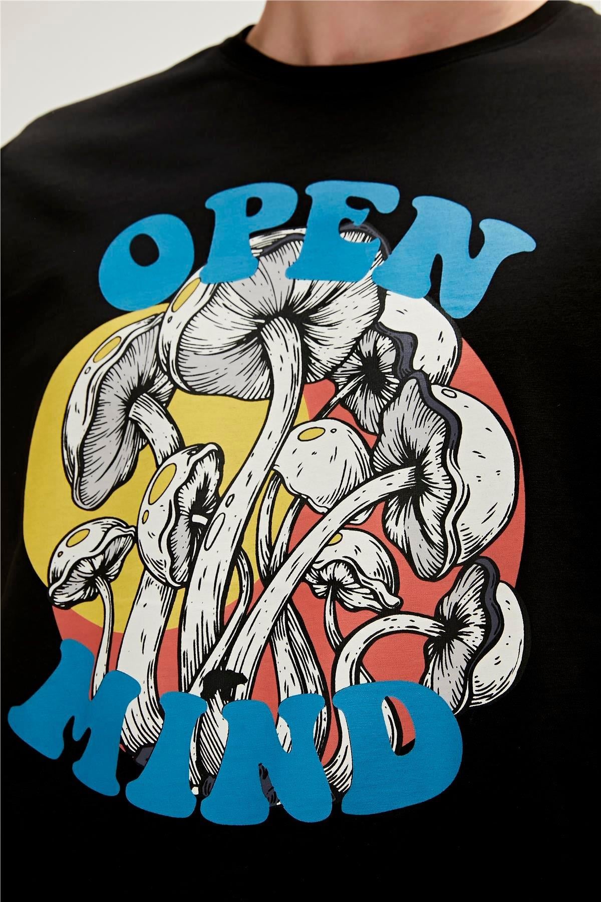 BAD BEAR Open Mind Erkek Tişört