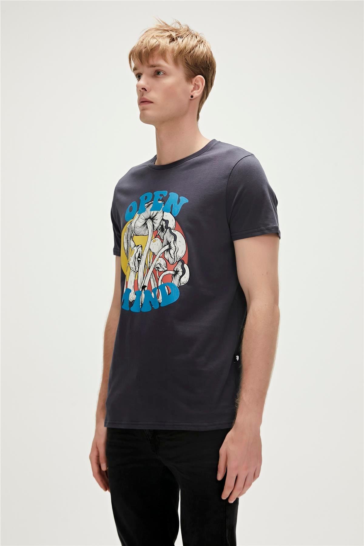 BAD BEAR Open Mind Erkek Tişört