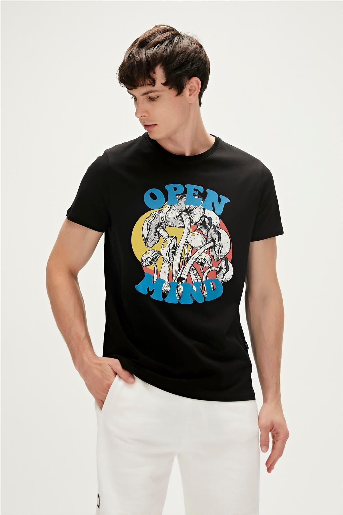 BAD BEAR Open Mind Erkek Tişört