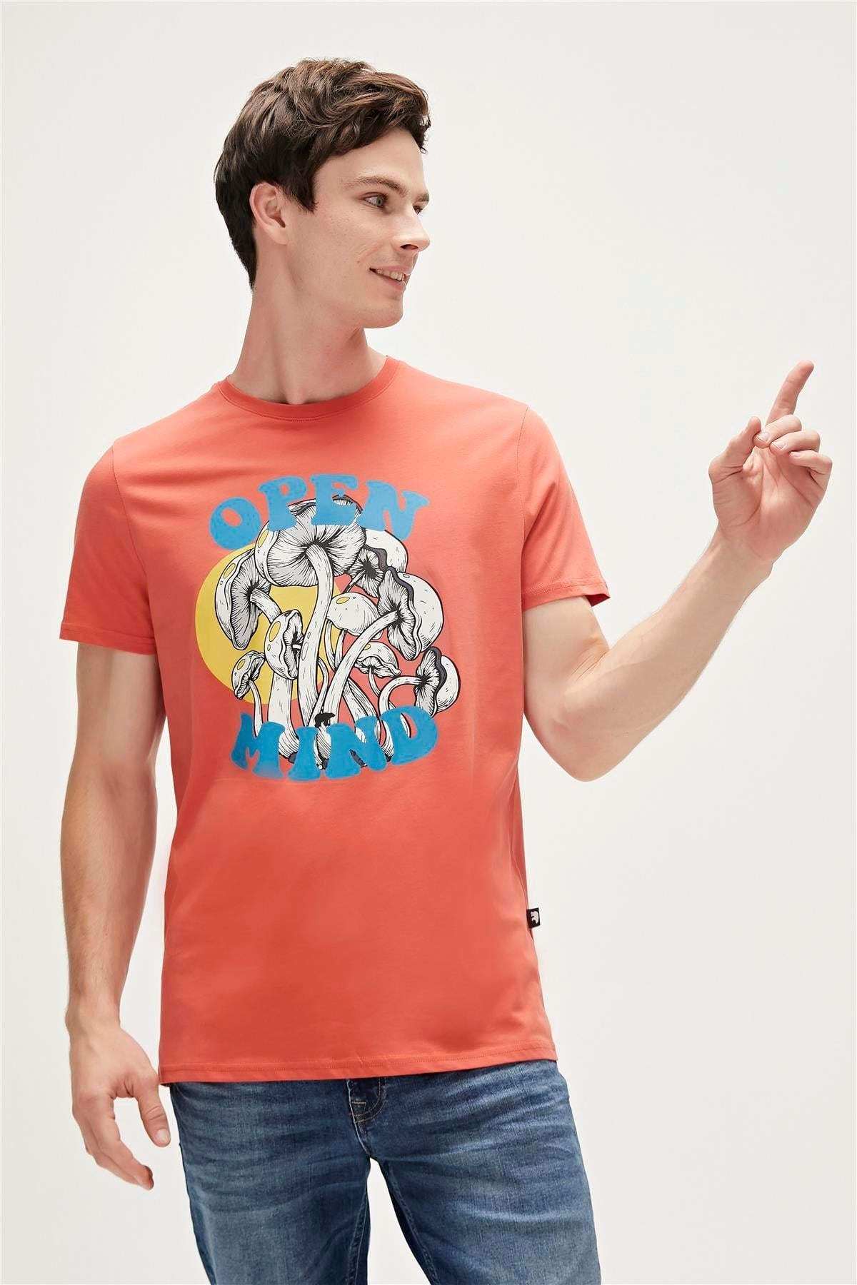 BAD BEAR Open Mind Erkek Tişört