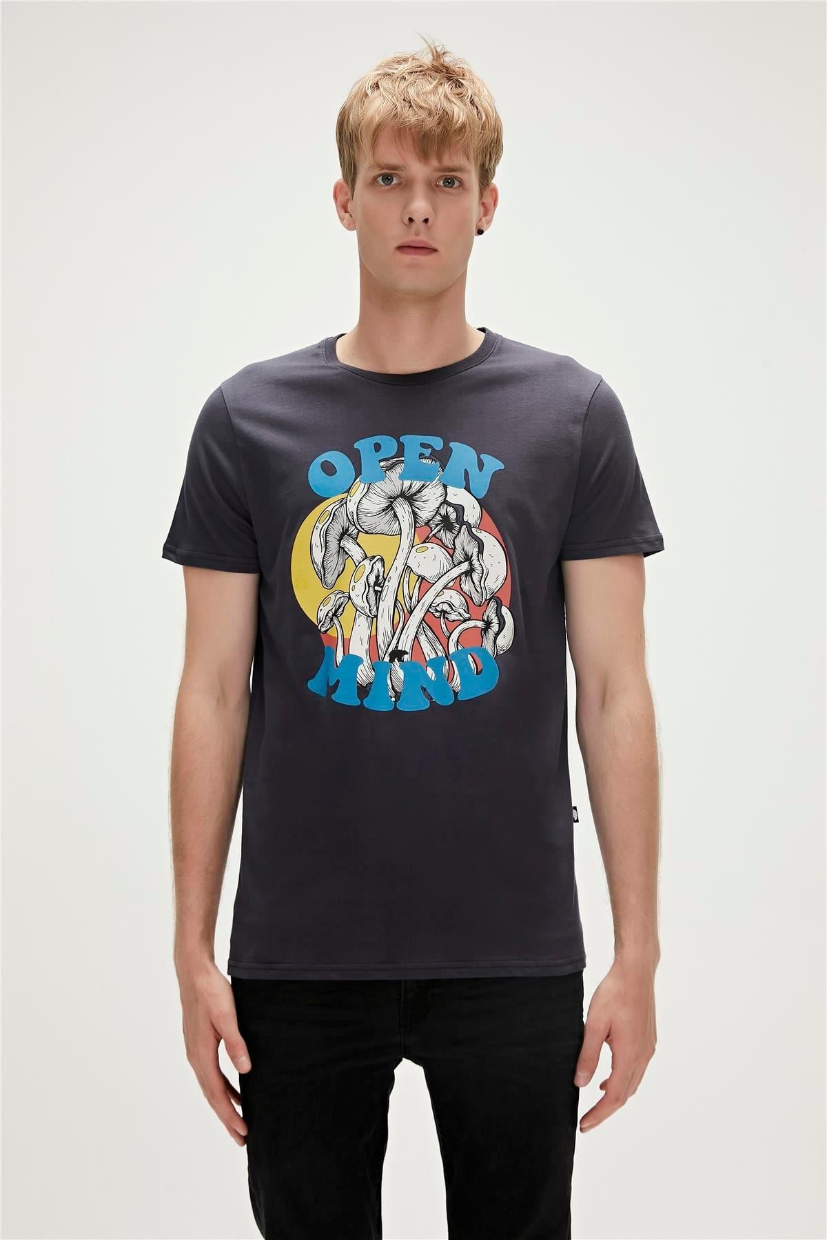 BAD BEAR Open Mind Erkek Tişört