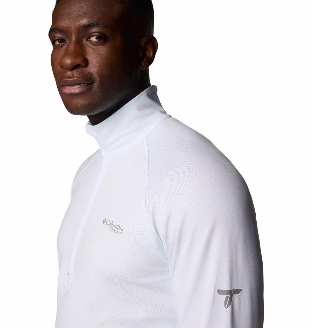 Summit Valley Half Zip Erkek Uzun Kollu Tişört