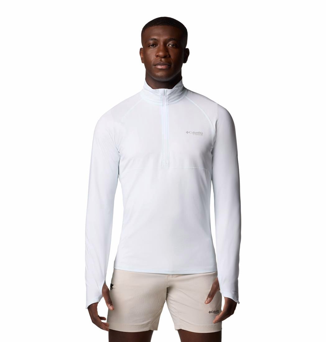 Summit Valley Half Zip Erkek Uzun Kollu Tişört