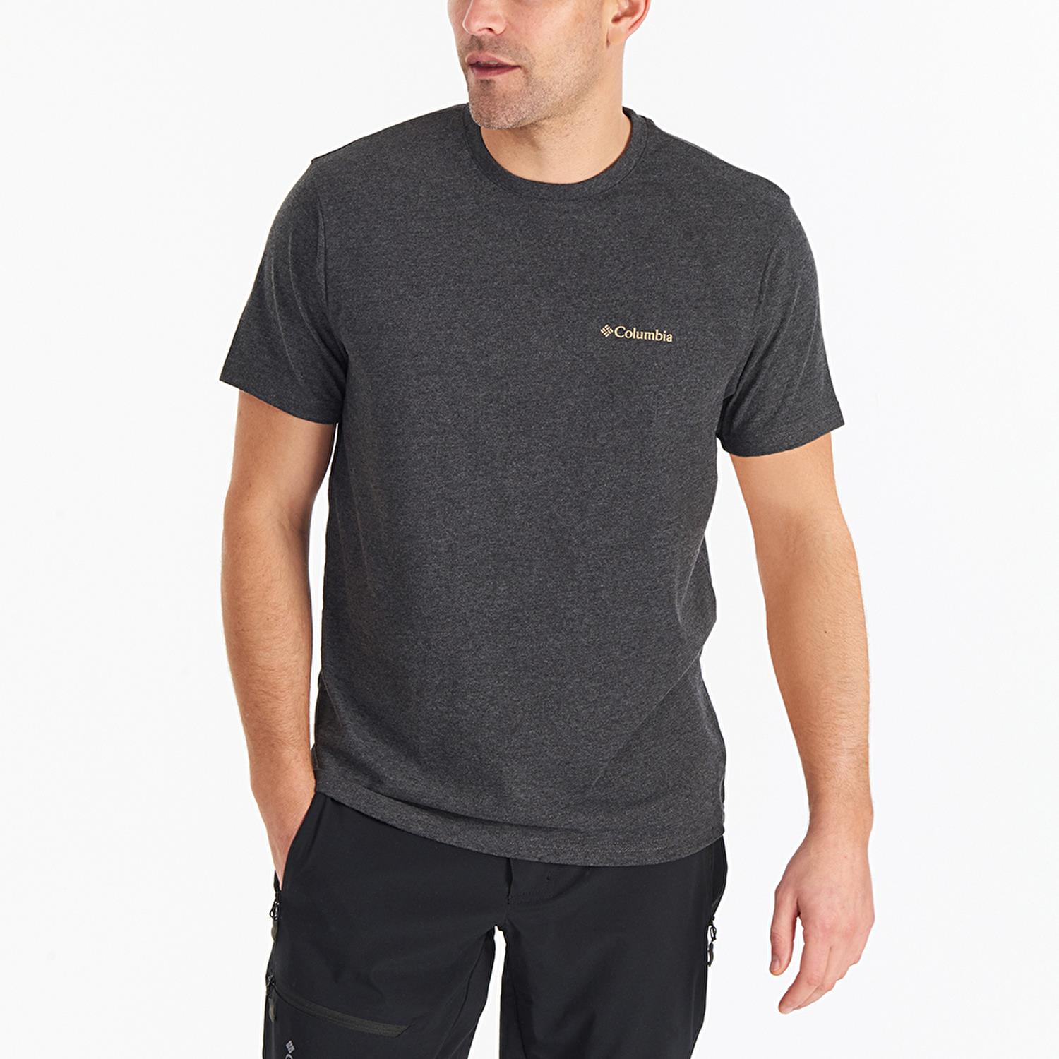 CSC M Basic Logo Brushed Erkek Kısa Kollu Tişört