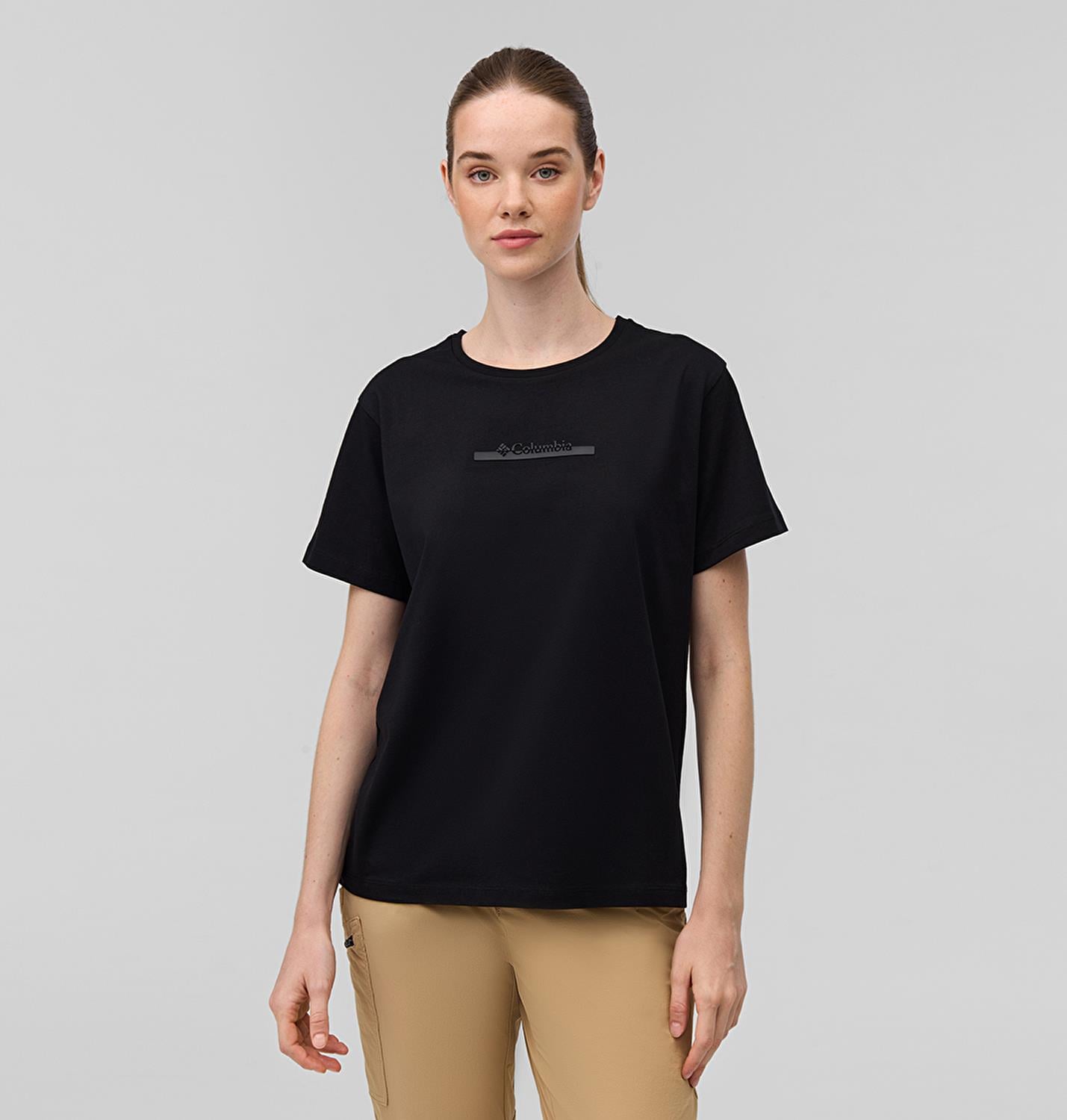 CSC Bar Split Graphic Kadın Kısa Kollu Tişört