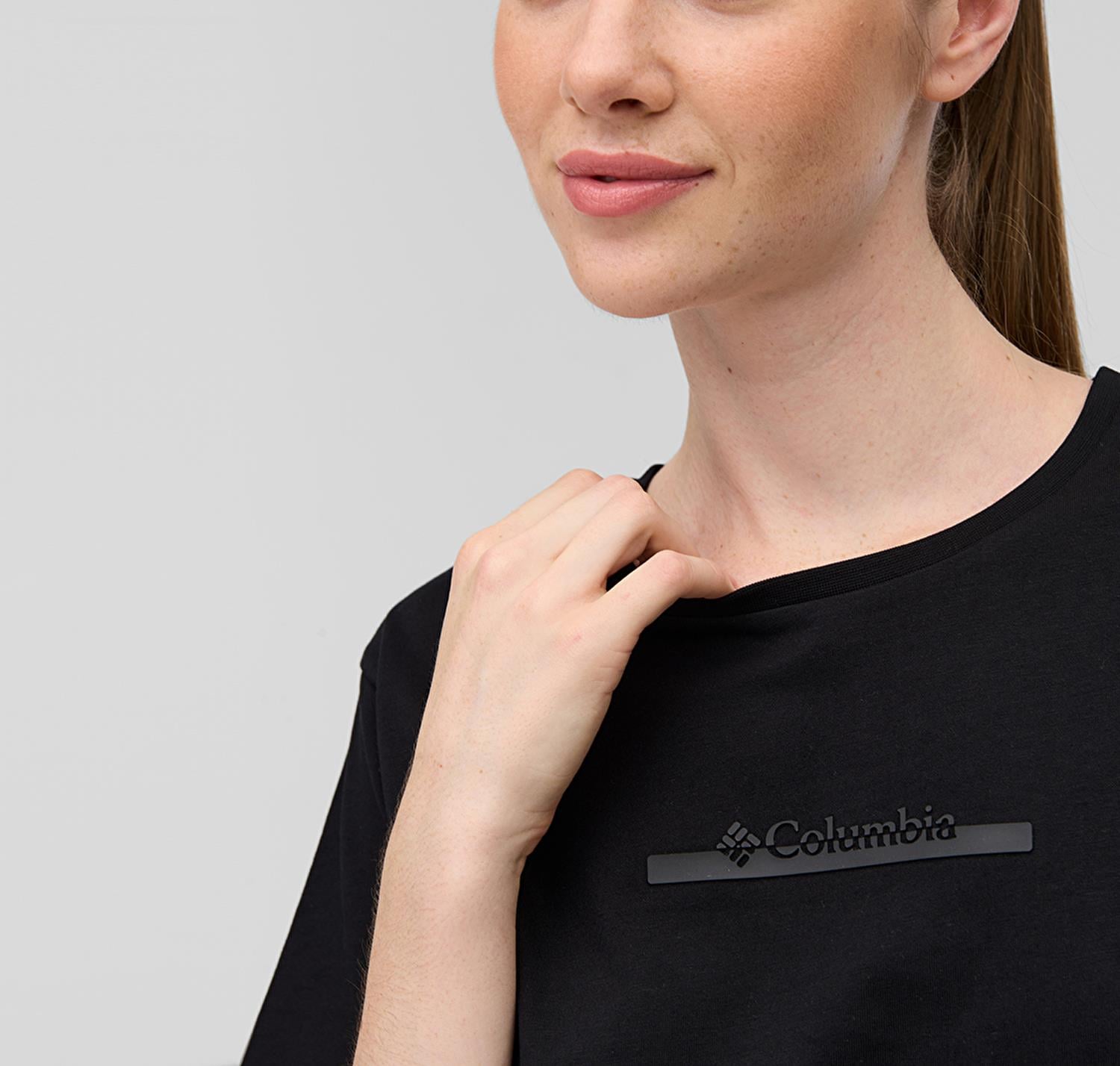 CSC Bar Split Graphic Kadın Kısa Kollu Tişört