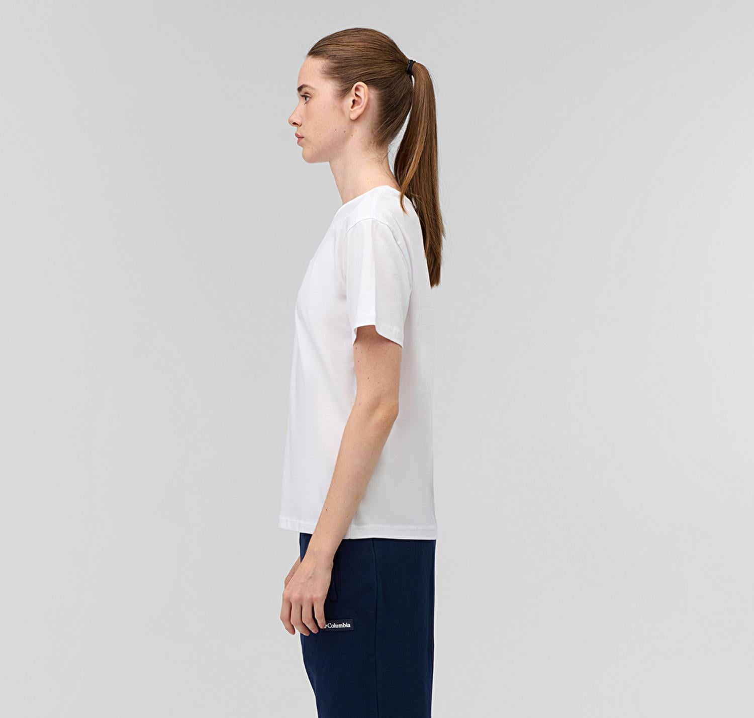 CSC Bar Split Graphic Kadın Kısa Kollu Tişört