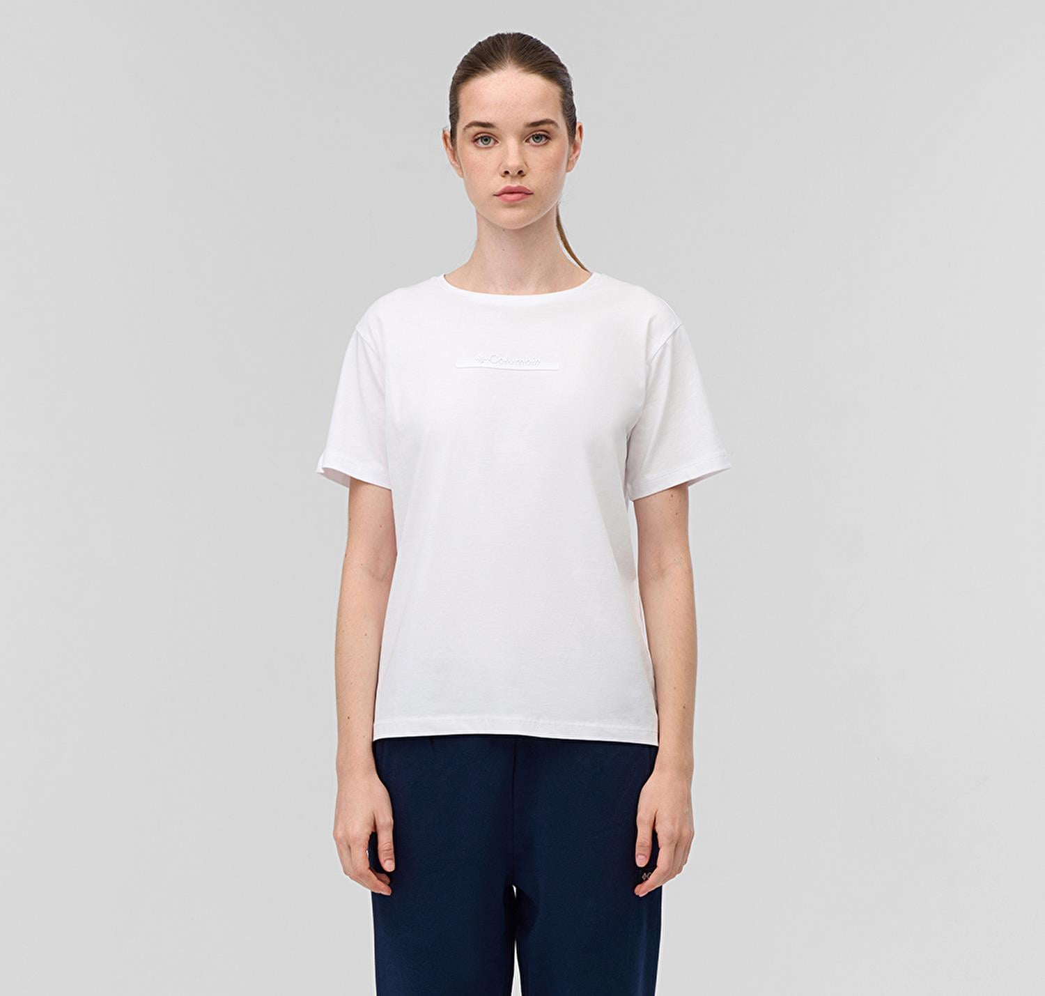 CSC Bar Split Graphic Kadın Kısa Kollu Tişört