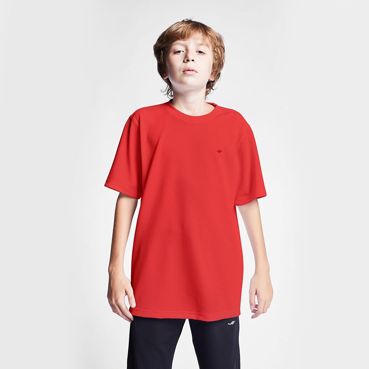 LESCON 25S-3298-25B Çocuk Kısa Kol Tişört